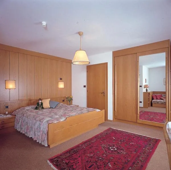 Bed in Hotel Garni Soreie