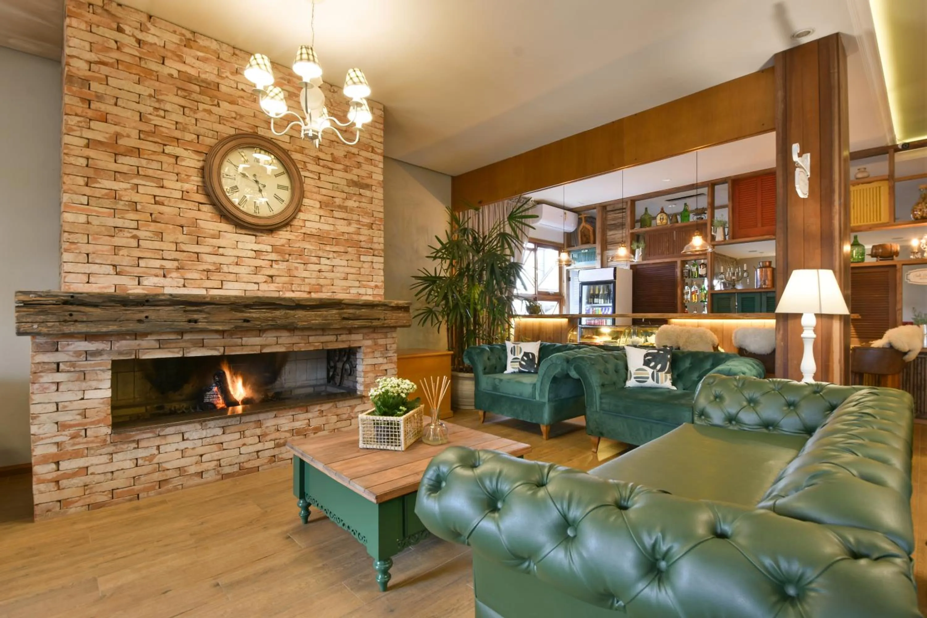 Lobby or reception in Hotel Bertoluci