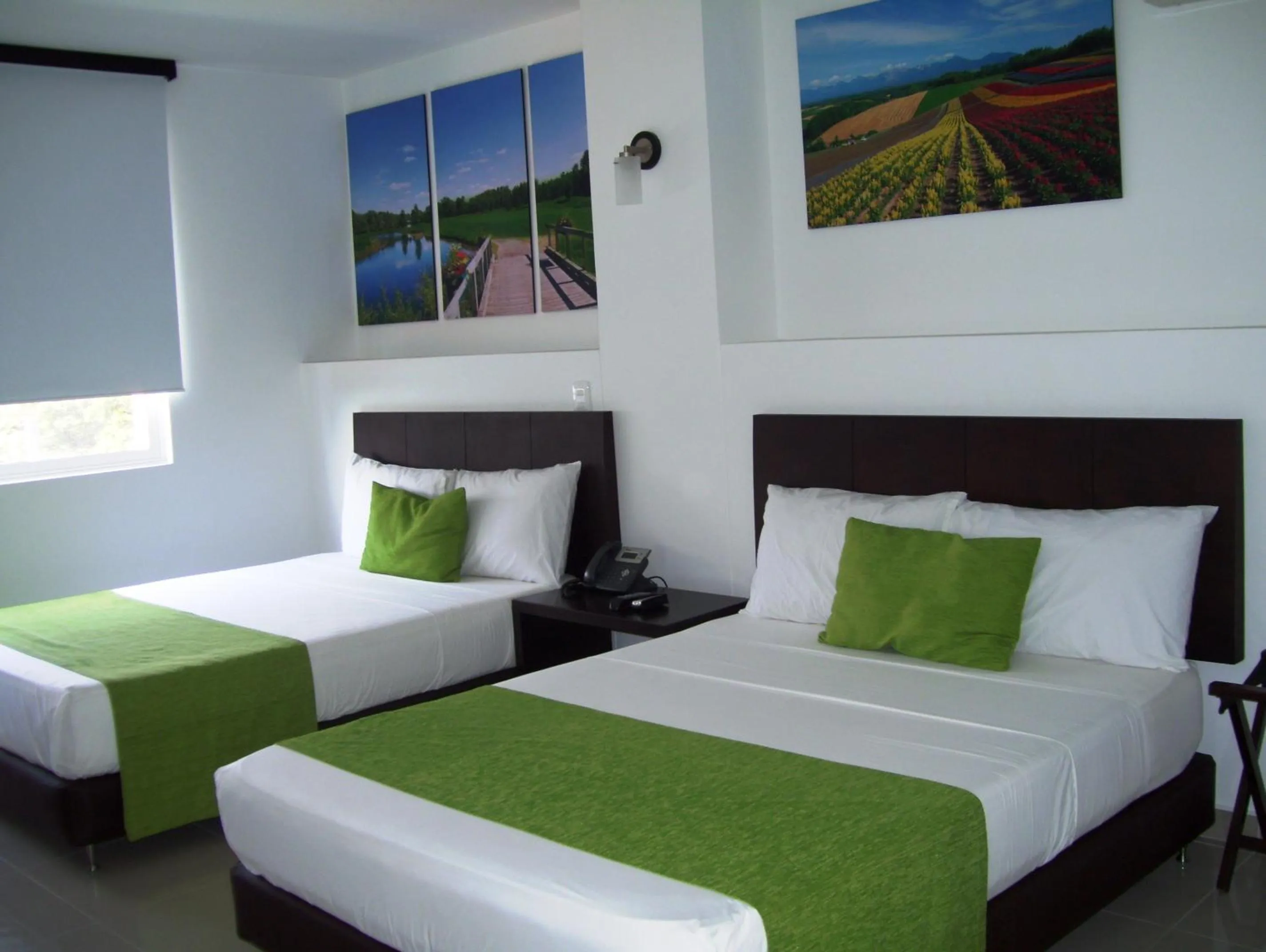 Bed in hgo hotel