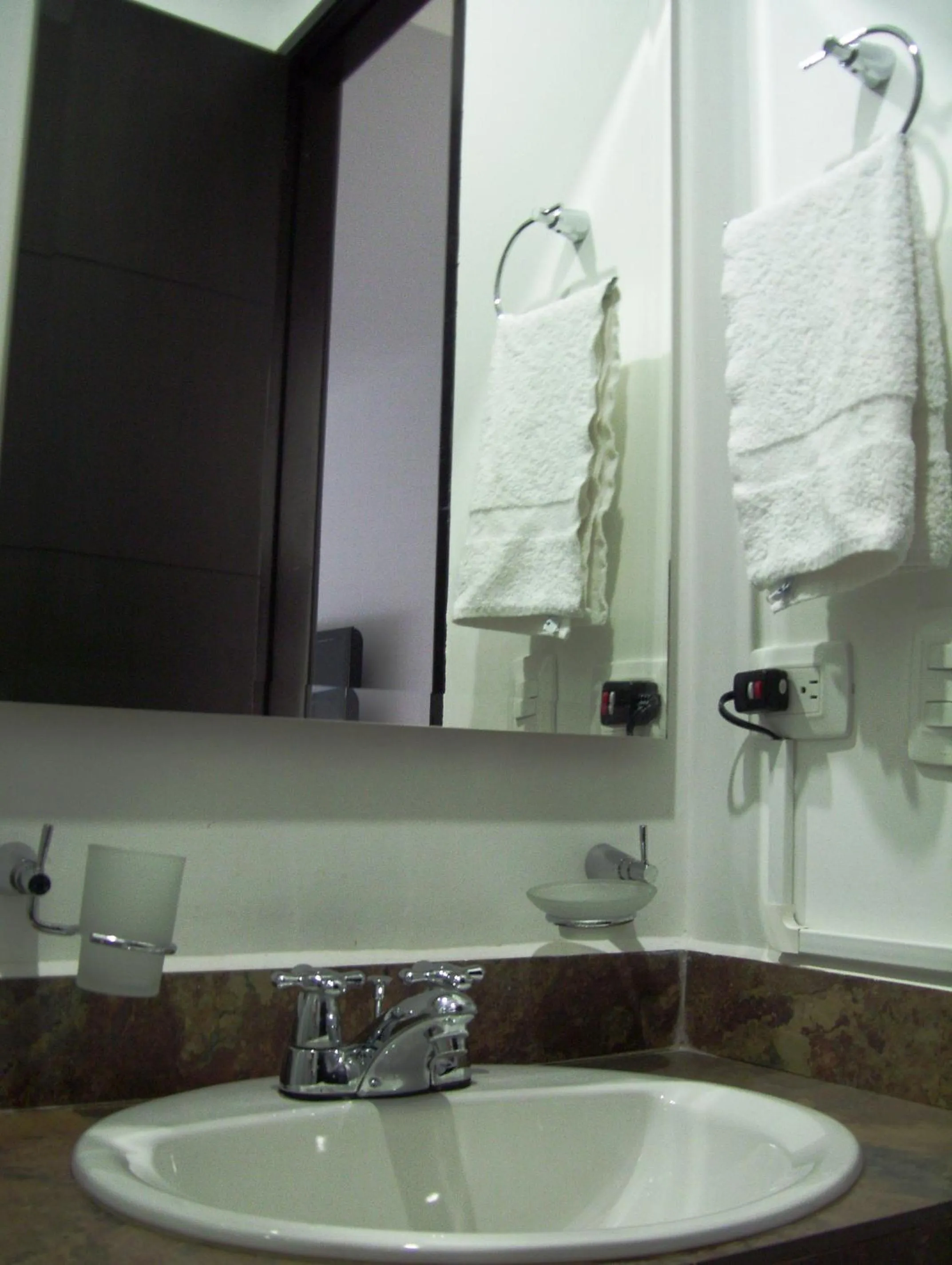 Bathroom in hgo hotel