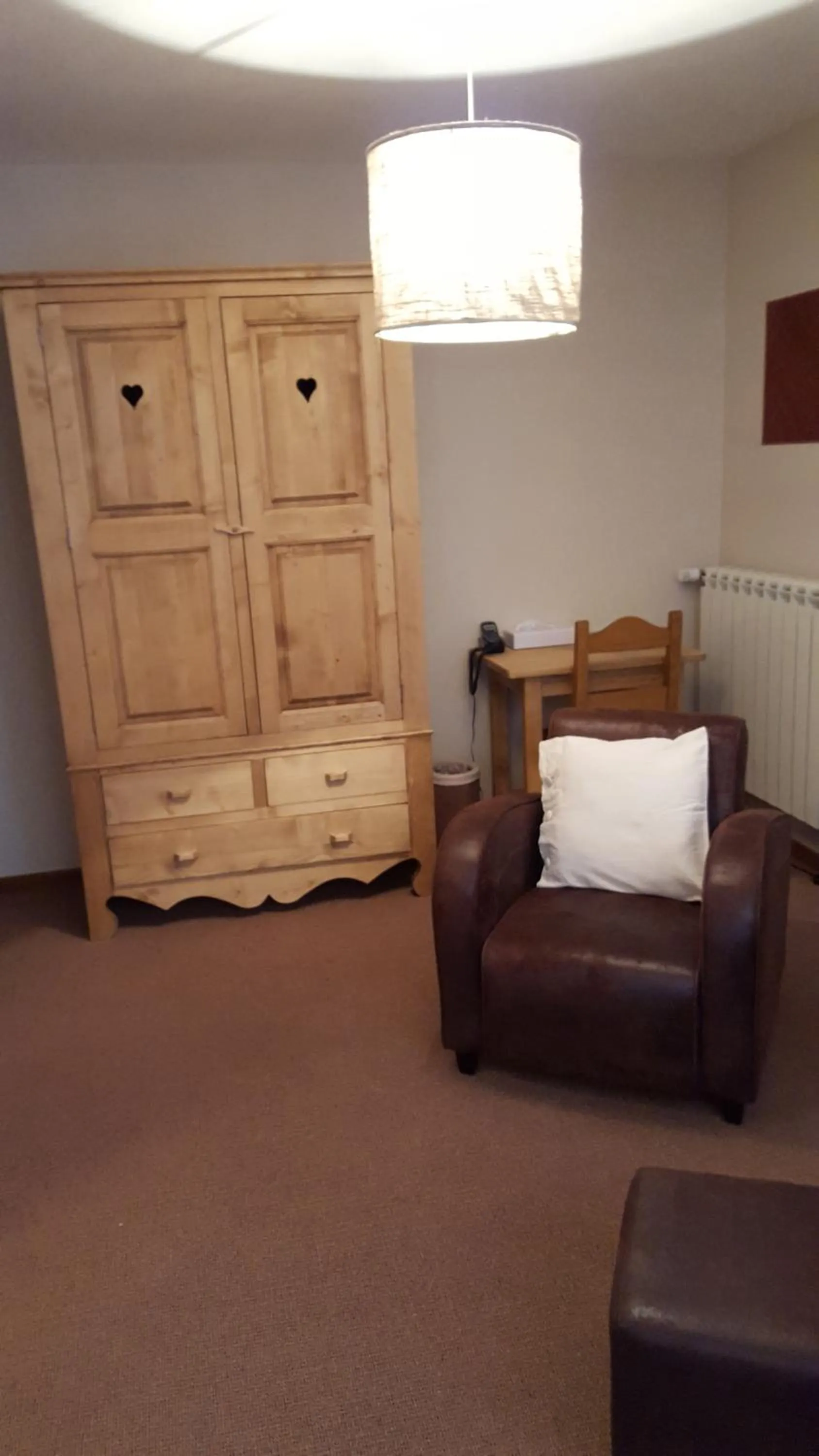 Decorative detail in Logis Hotel Les Sapins