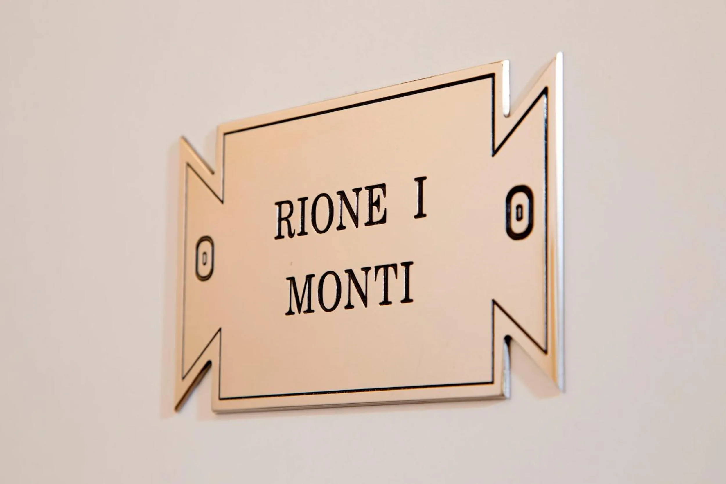 Decorative detail in Residenza I Rioni Guesthouse