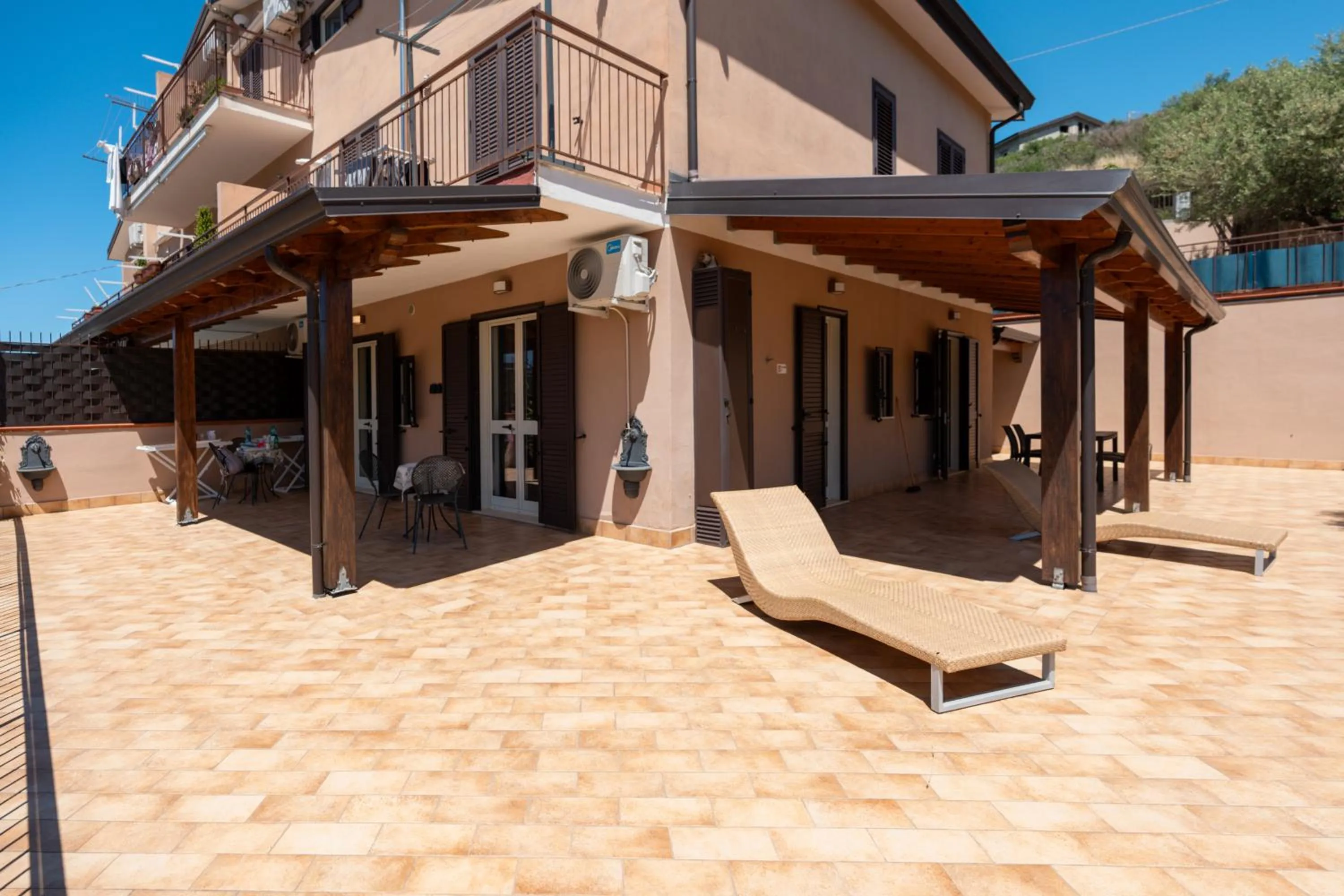 Patio in Villa Santangelo