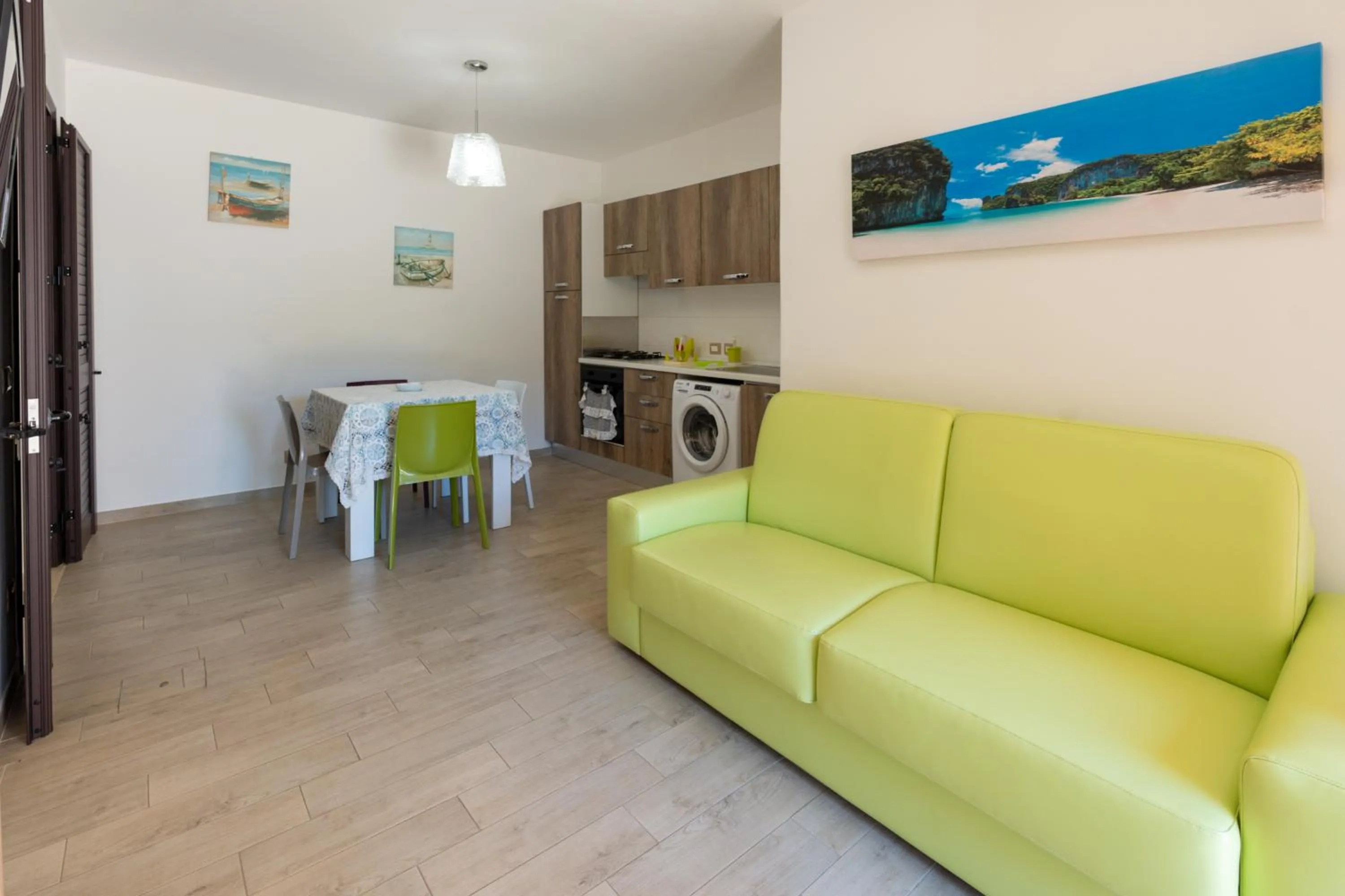 Kitchen or kitchenette in Villa Santangelo