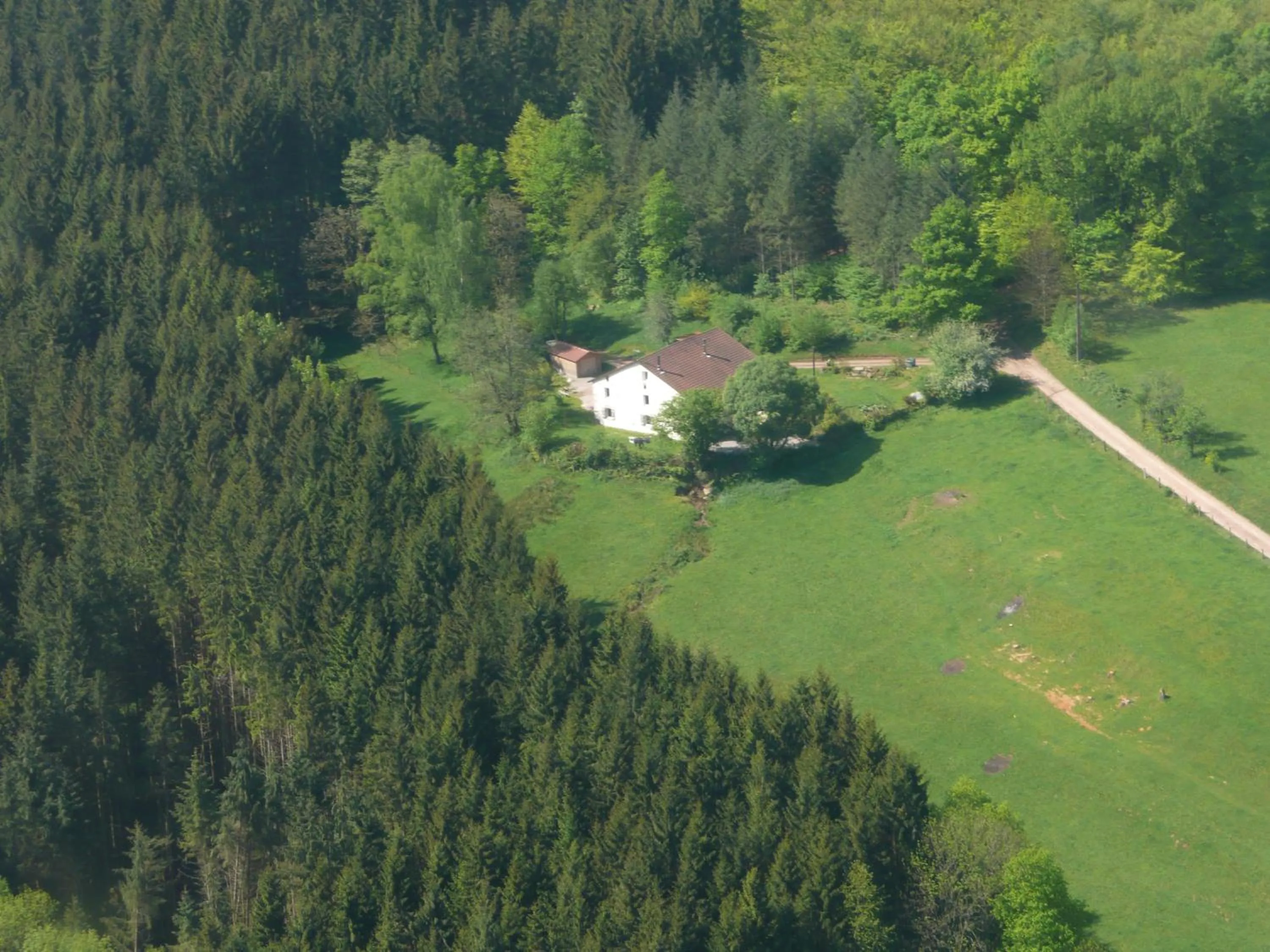 Bird's eye view in Au Palton