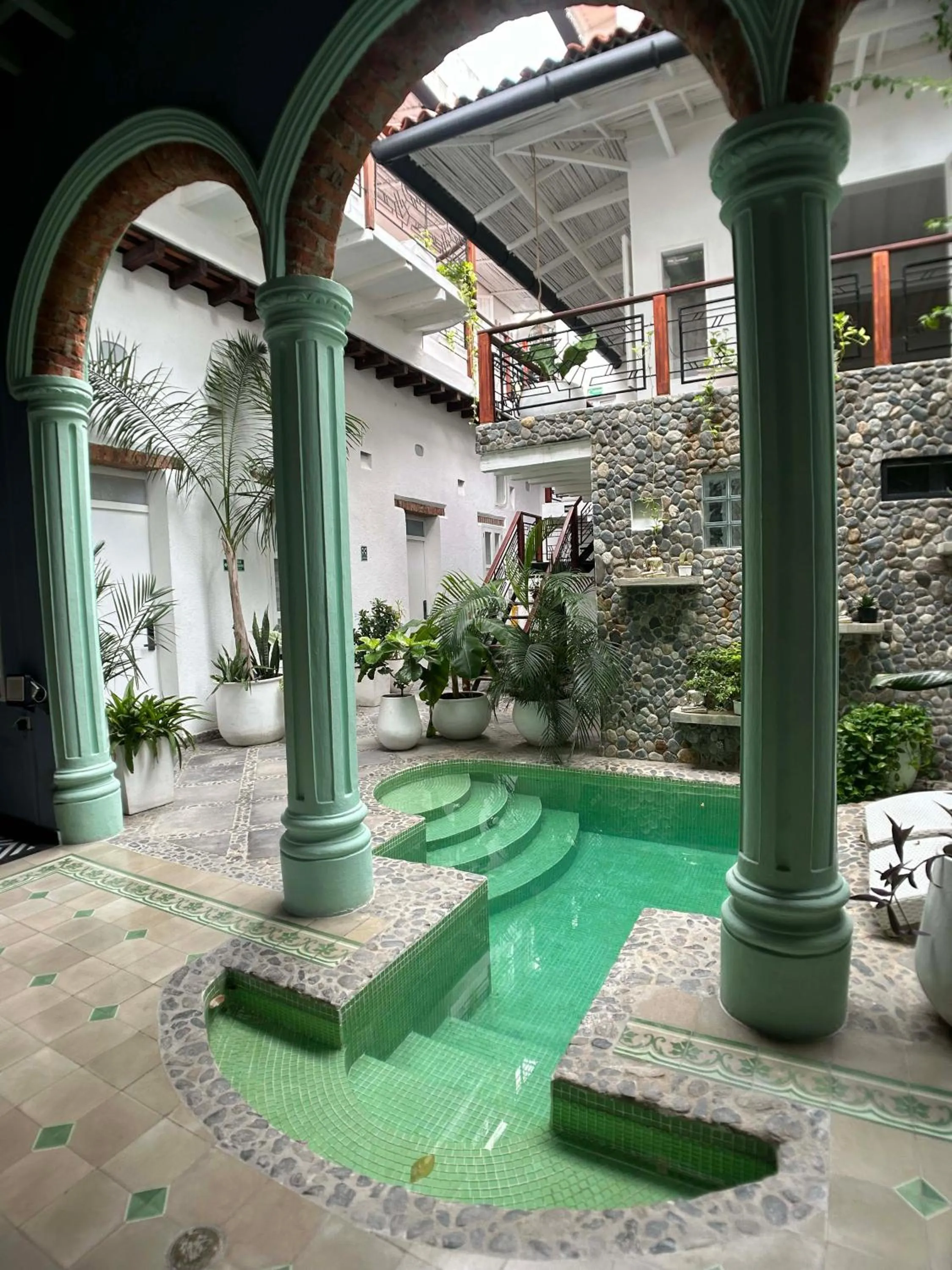 Patio in Casa Verde Boutique Hotel