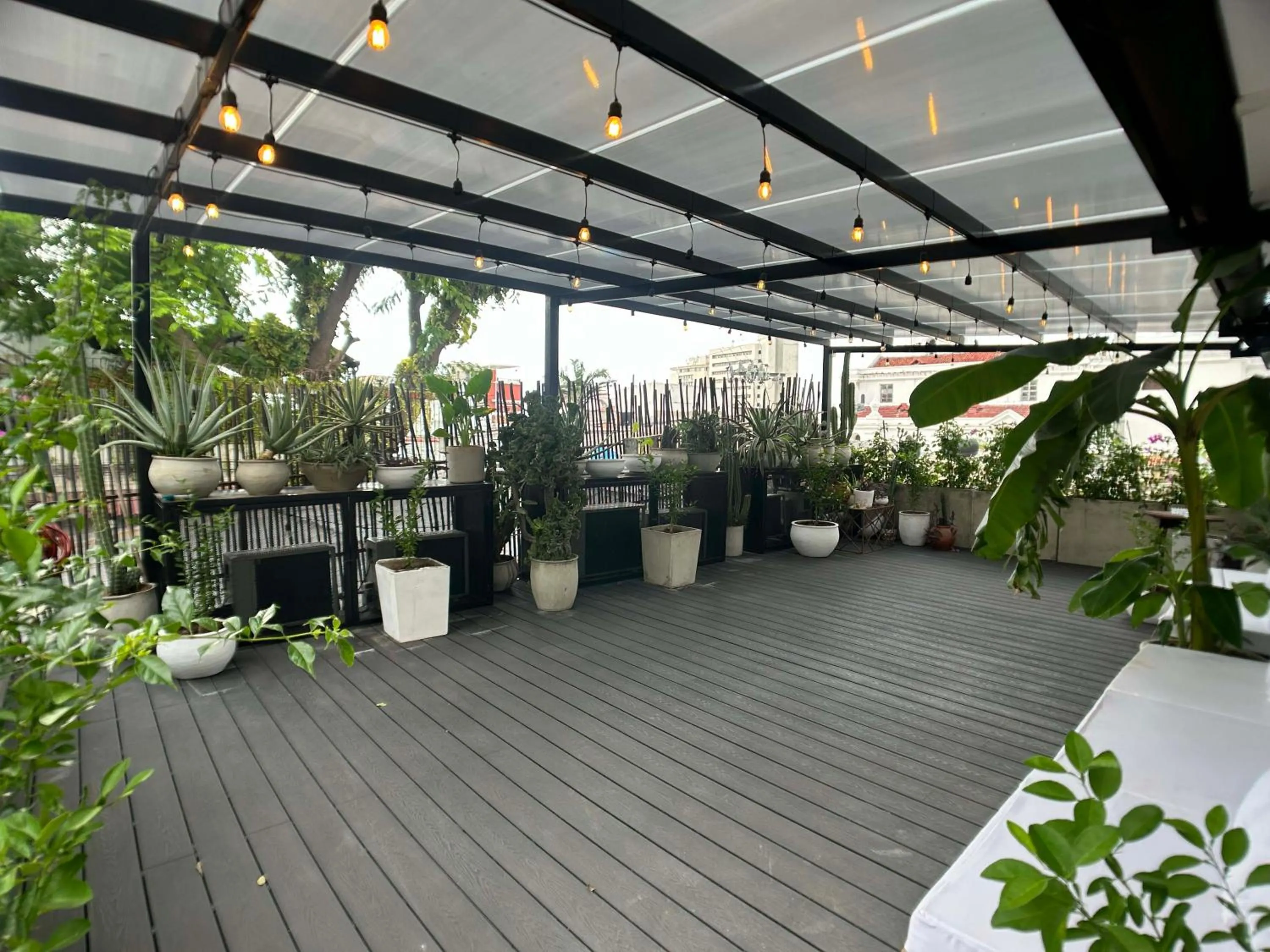 Patio in Casa Verde Boutique Hotel