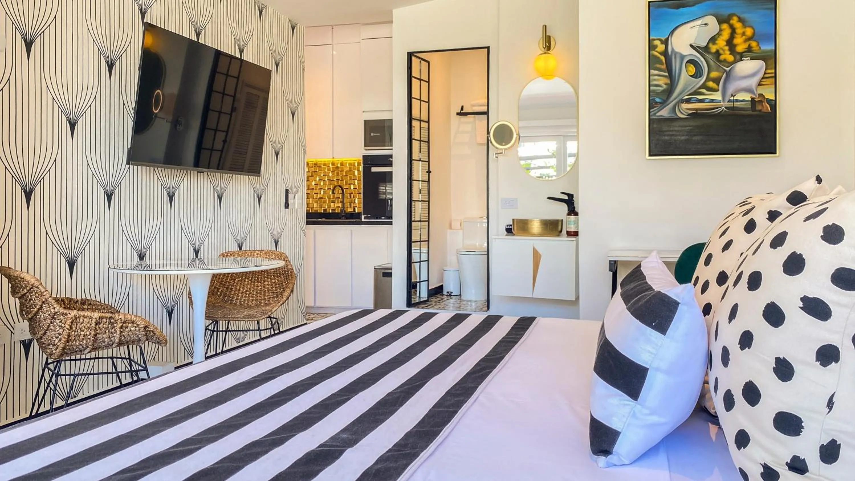 Bed in Casa Verde Boutique Hotel