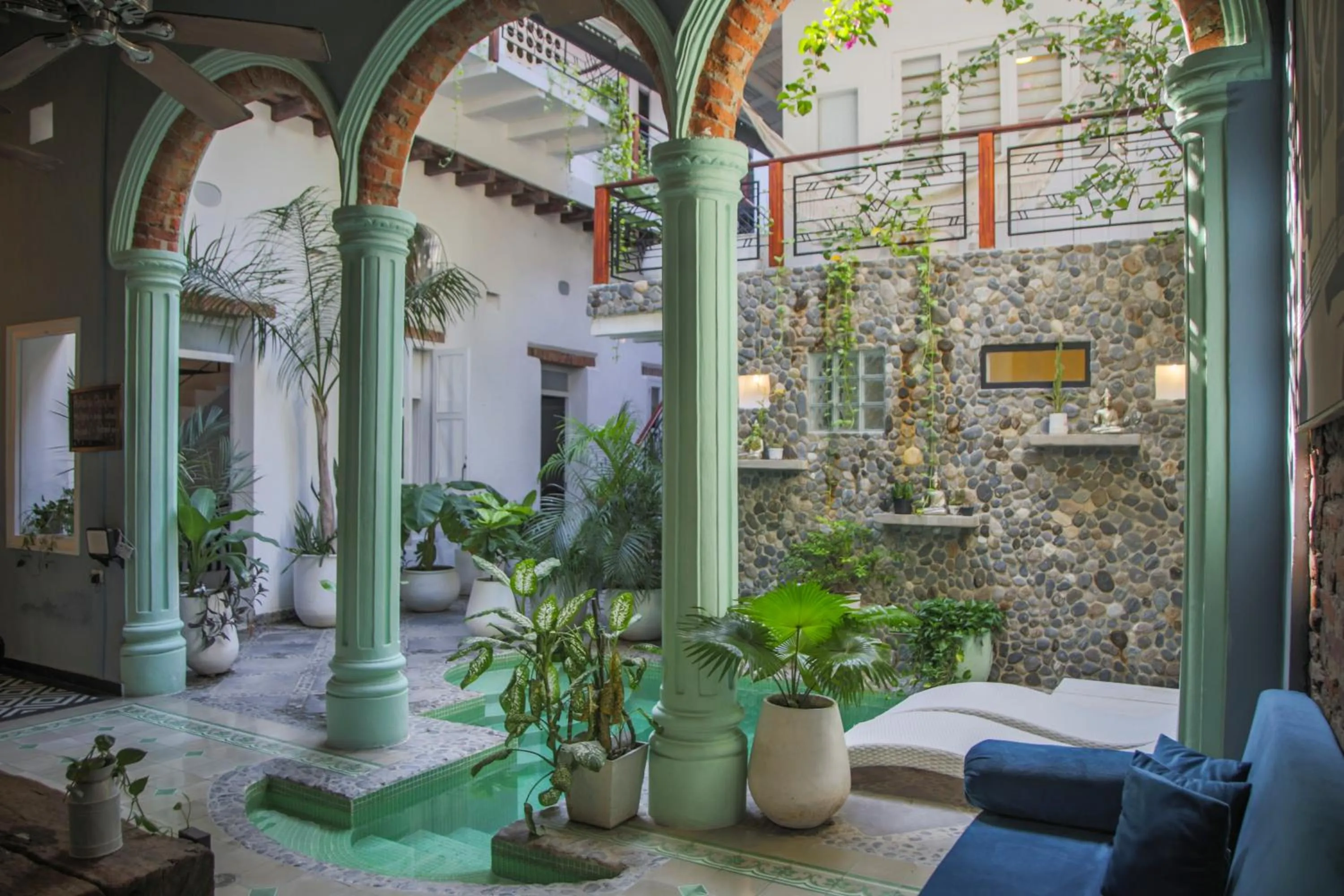 Patio in Casa Verde Boutique Hotel