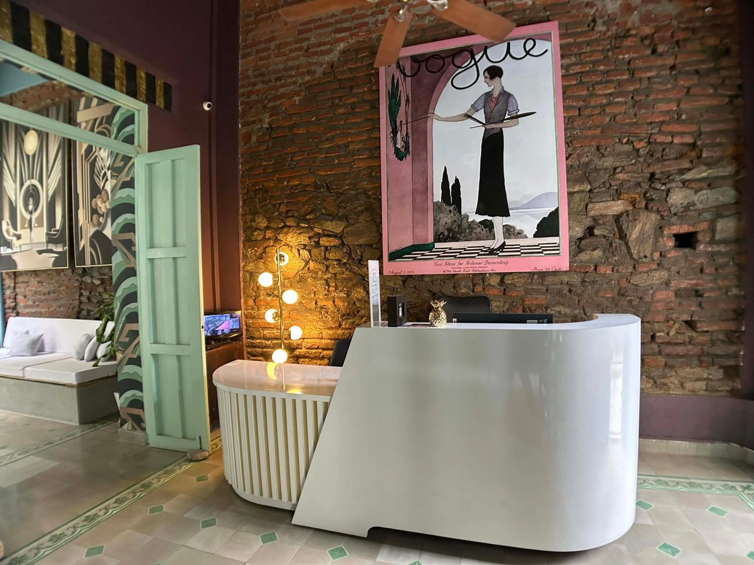 Lobby or reception in Casa Verde Boutique Hotel