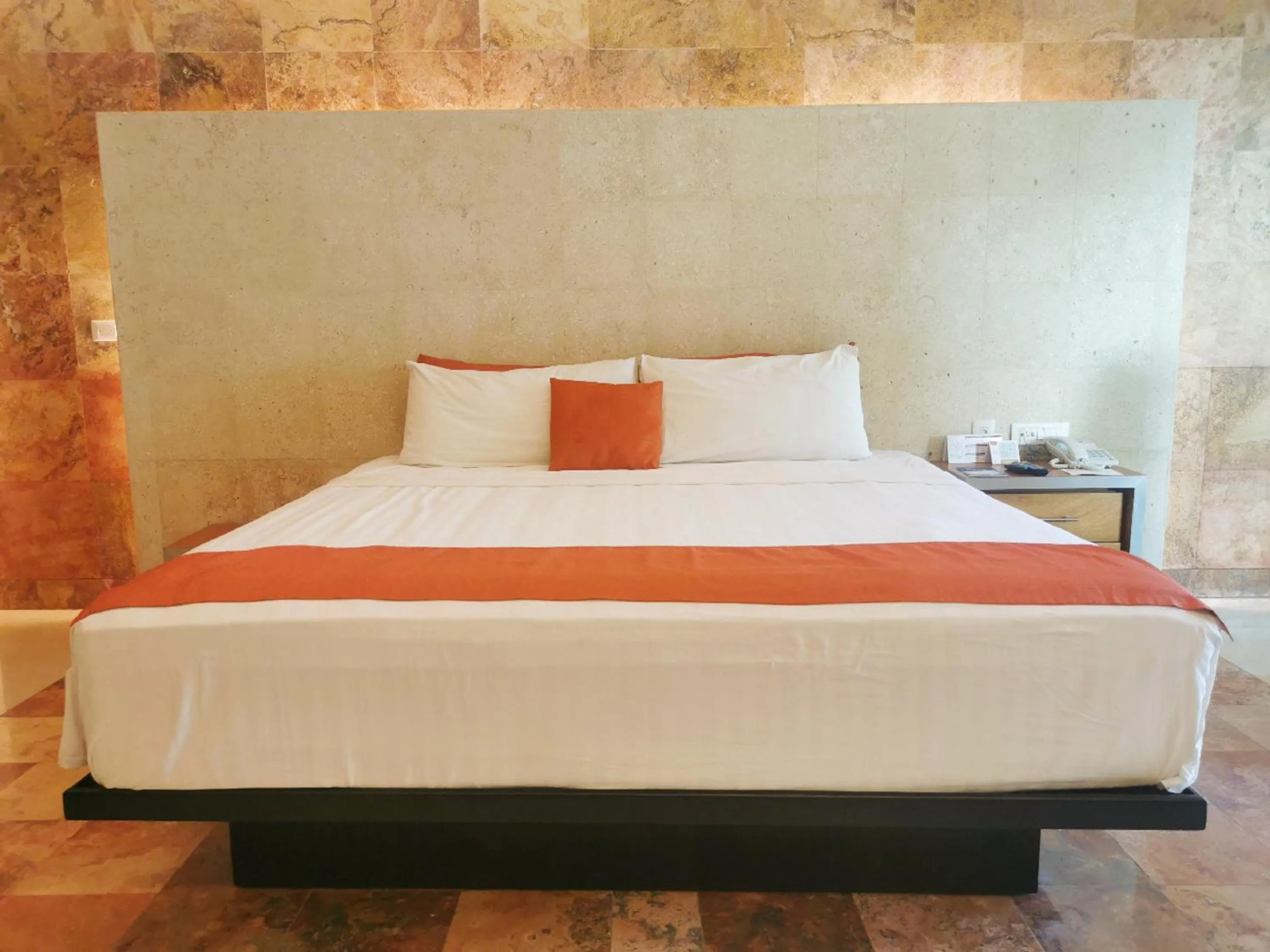 Bed in Artisan Playa Esmeralda Family Beach Hotel