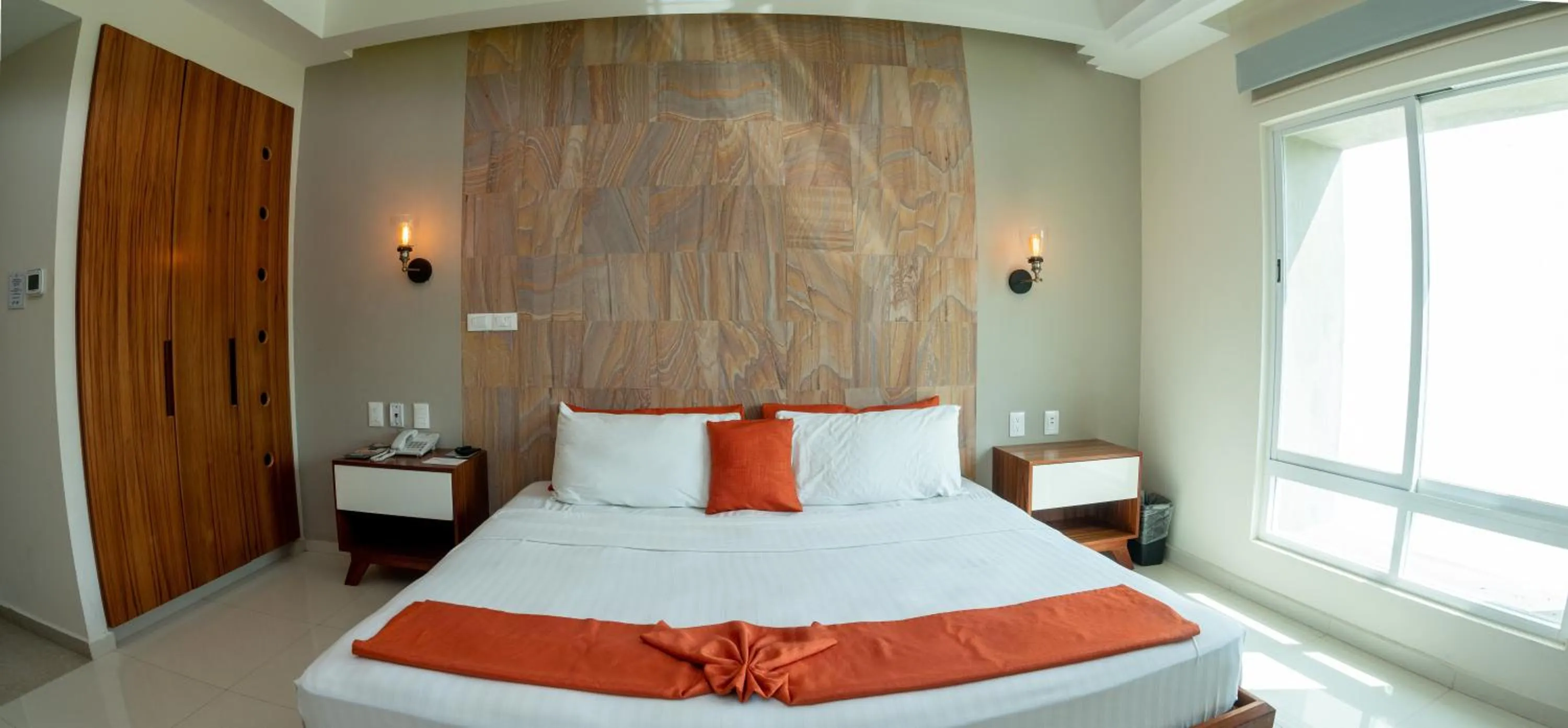 Bedroom, Bed in Artisan Playa Esmeralda Family Beach Hotel