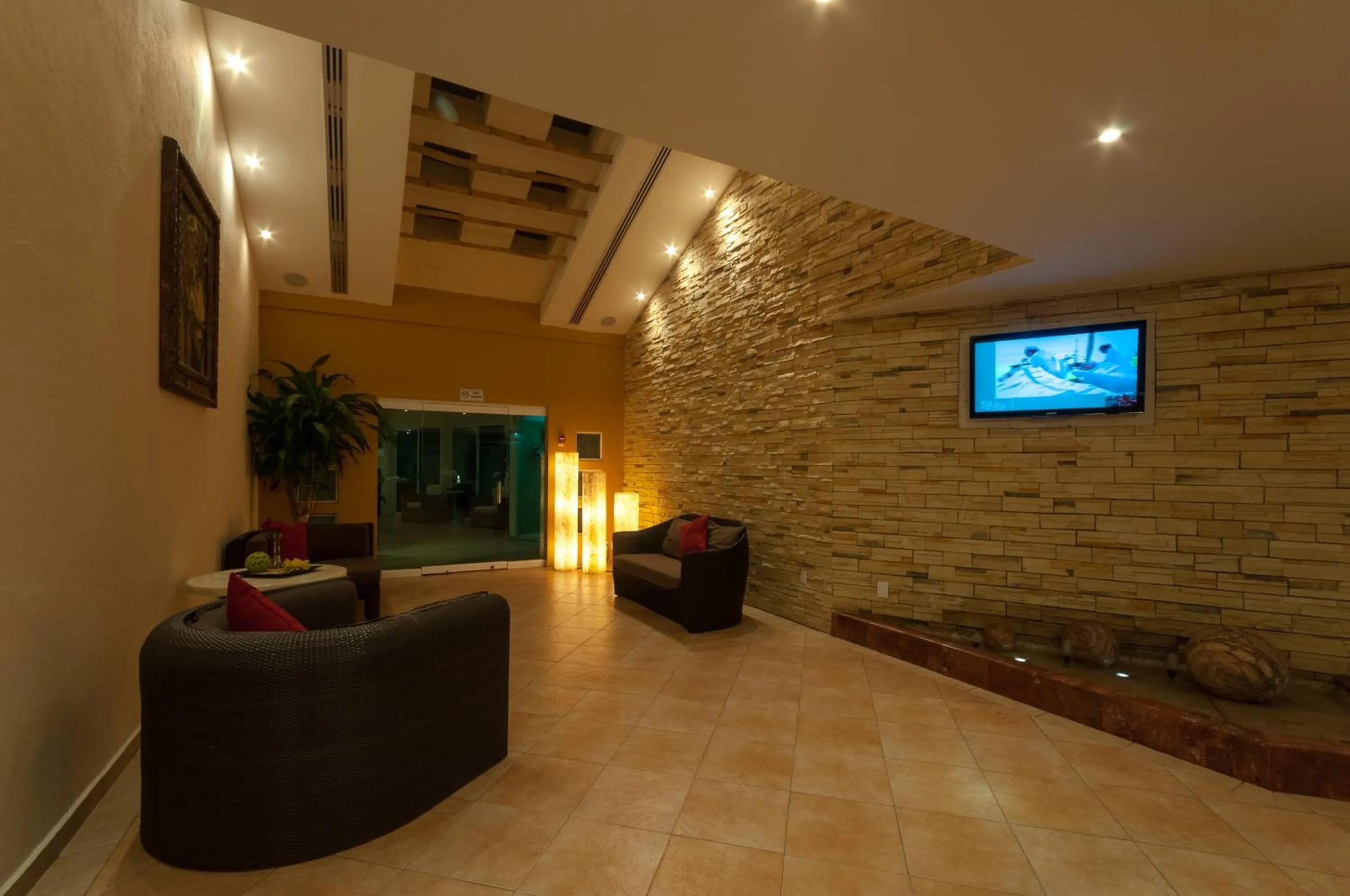 Lobby or reception in Artisan Playa Esmeralda Family Beach Hotel