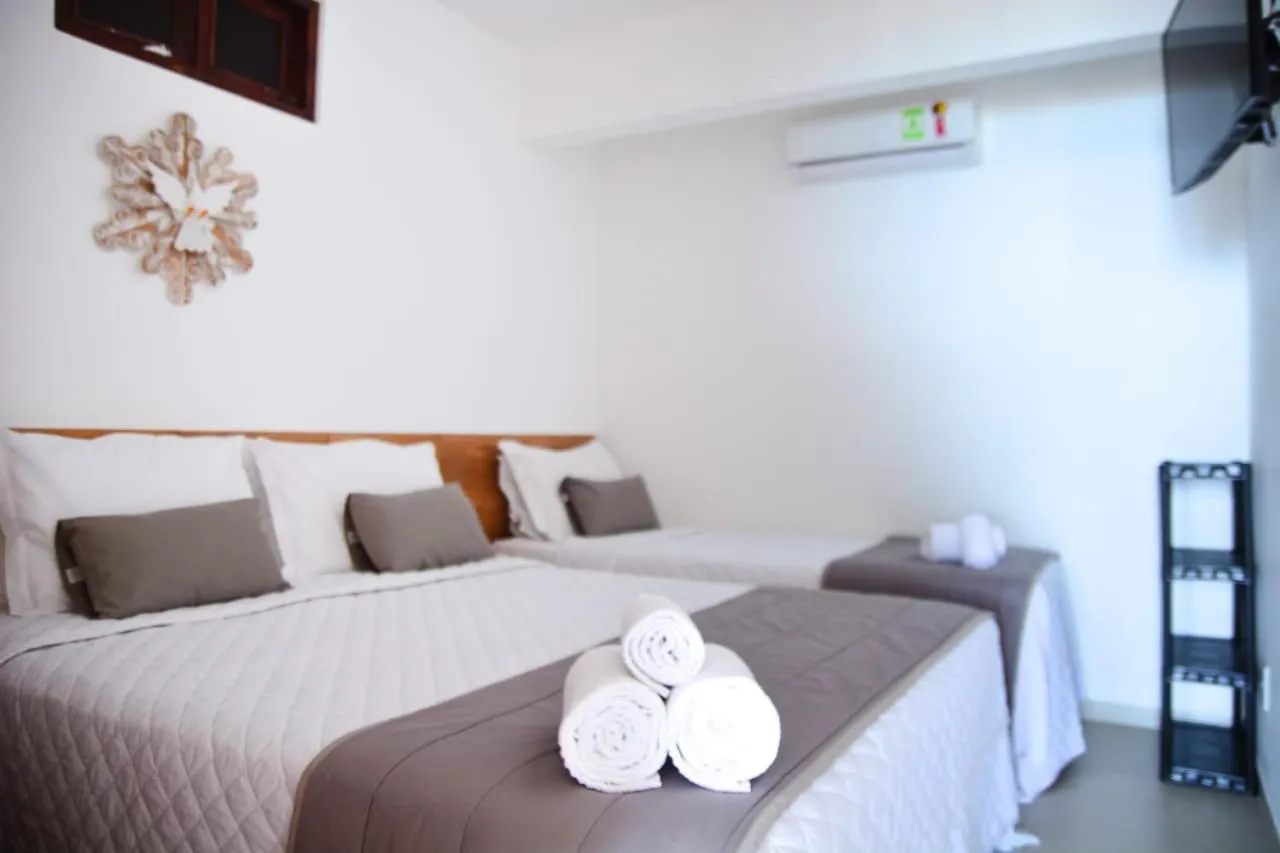 Bed in Pousada Porto dos Milagres