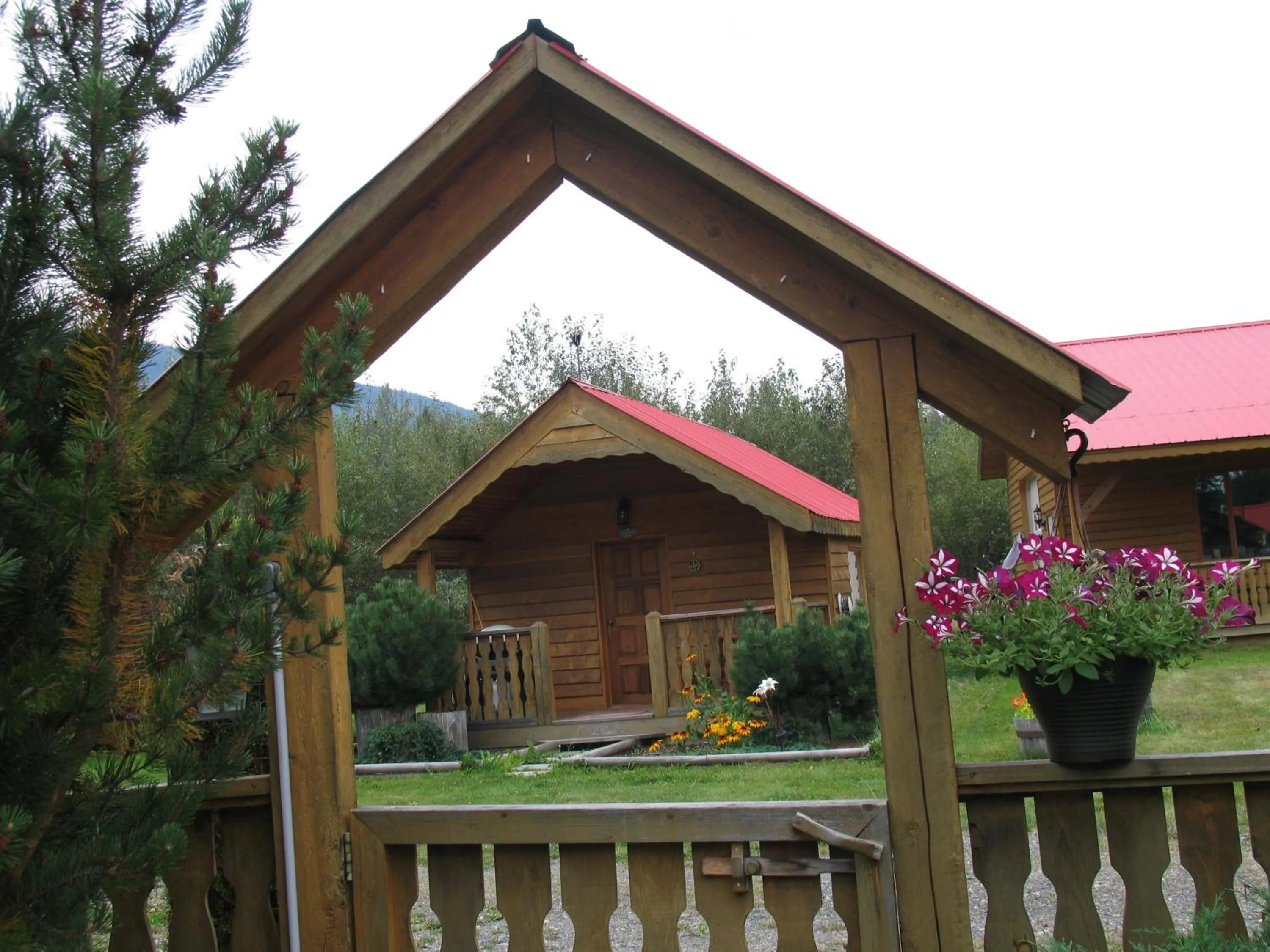Garden in Blue Grouse Country Inn