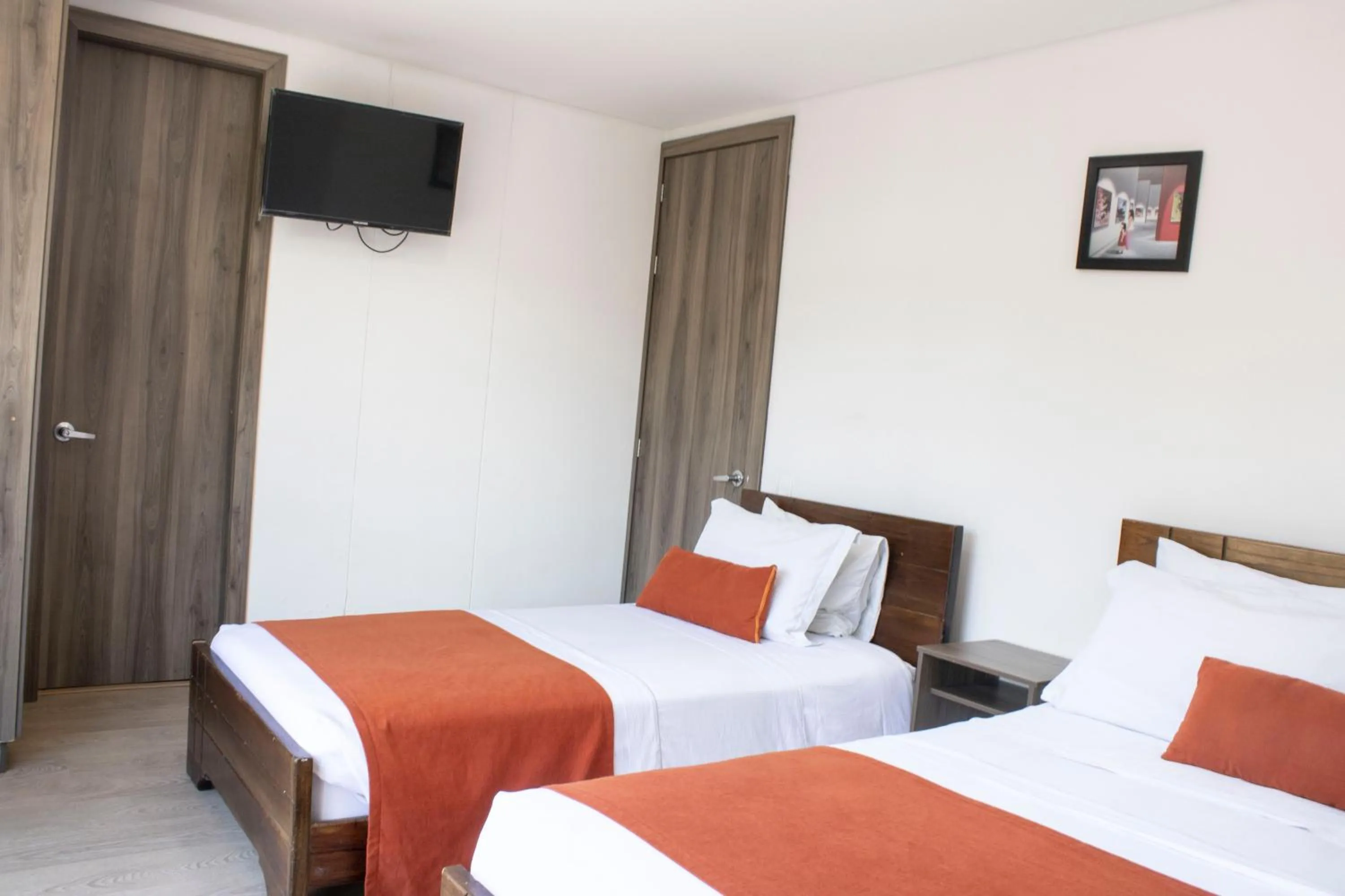 Bed in Hotel Portal de los Andes