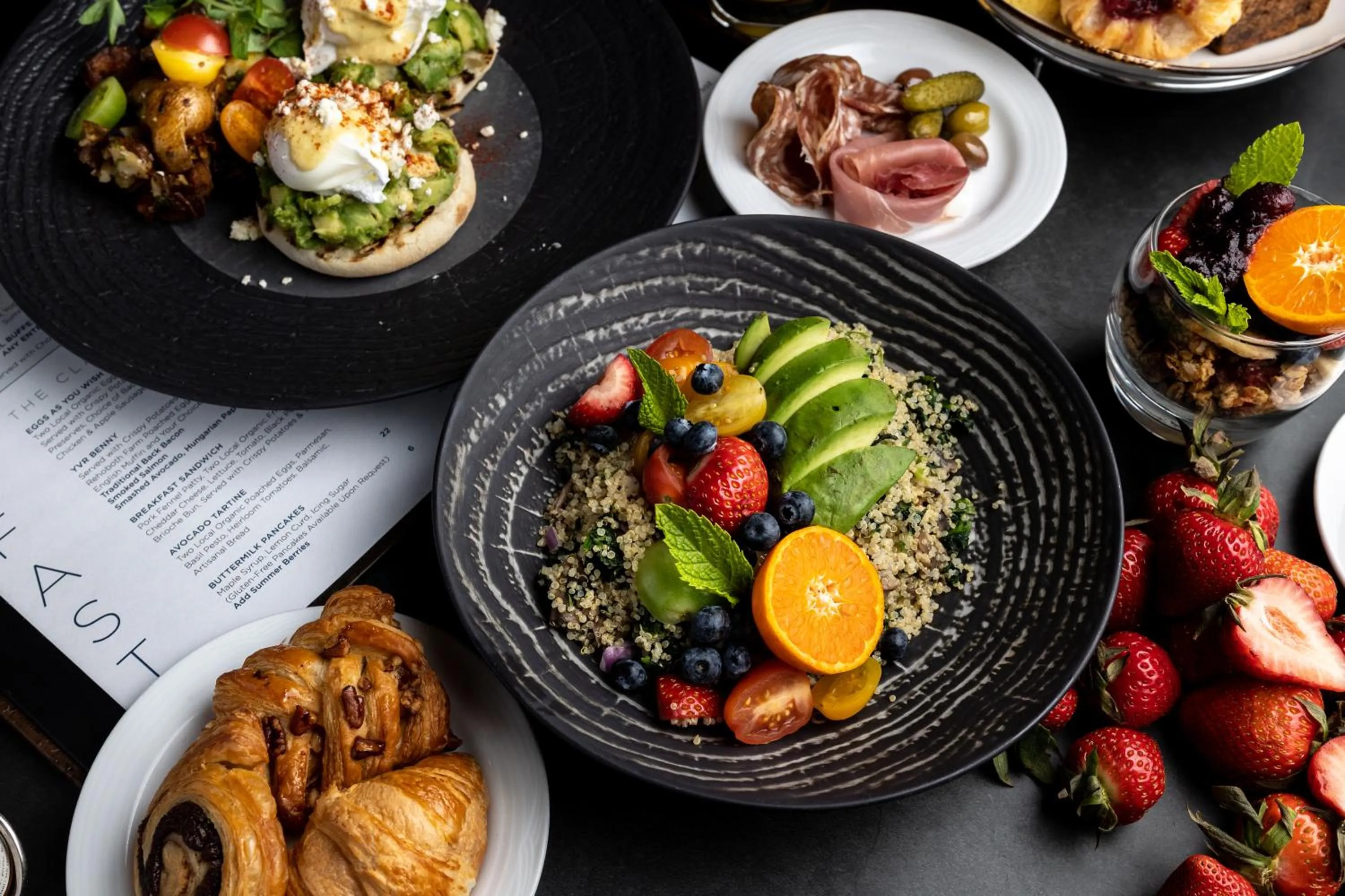 Breakfast in Fairmont Vancouver Airport In-Terminal Hotel