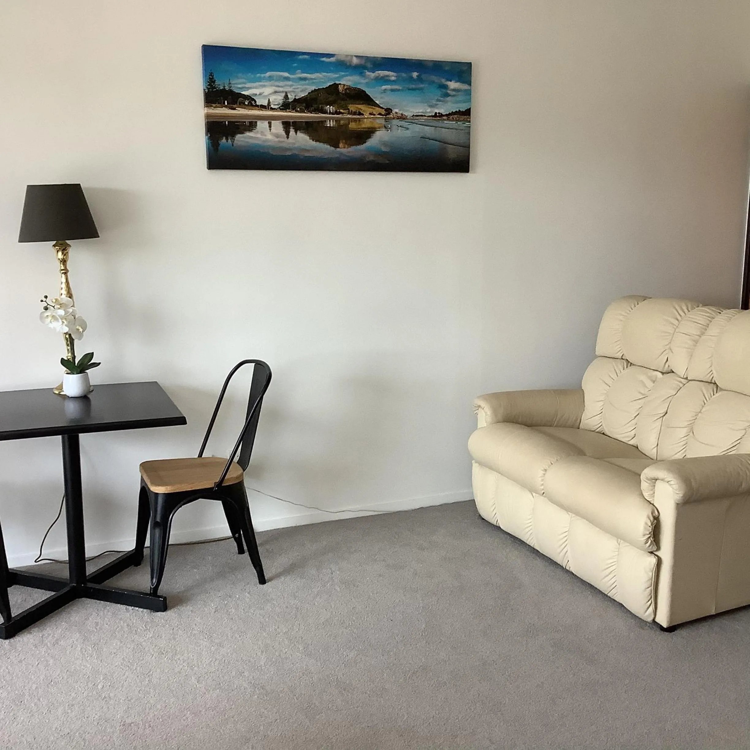 Seating area in Botanical Haven