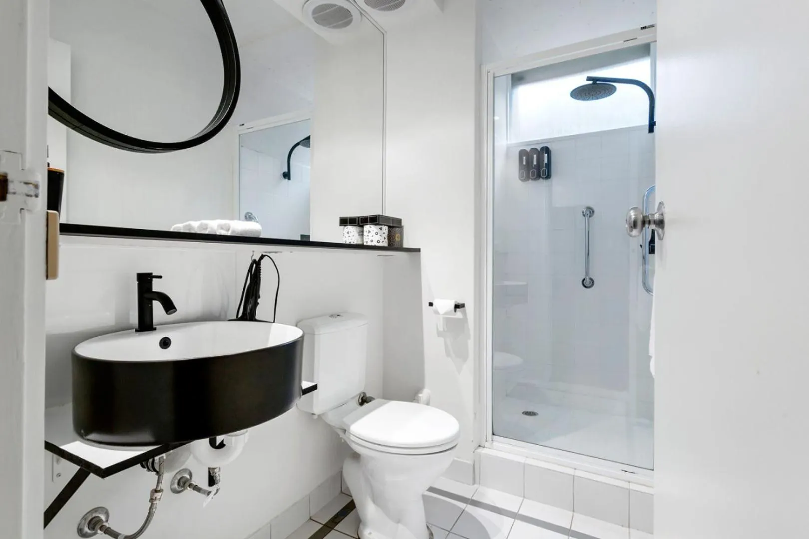 Bathroom in SoYa on Davis Apartment Hotel