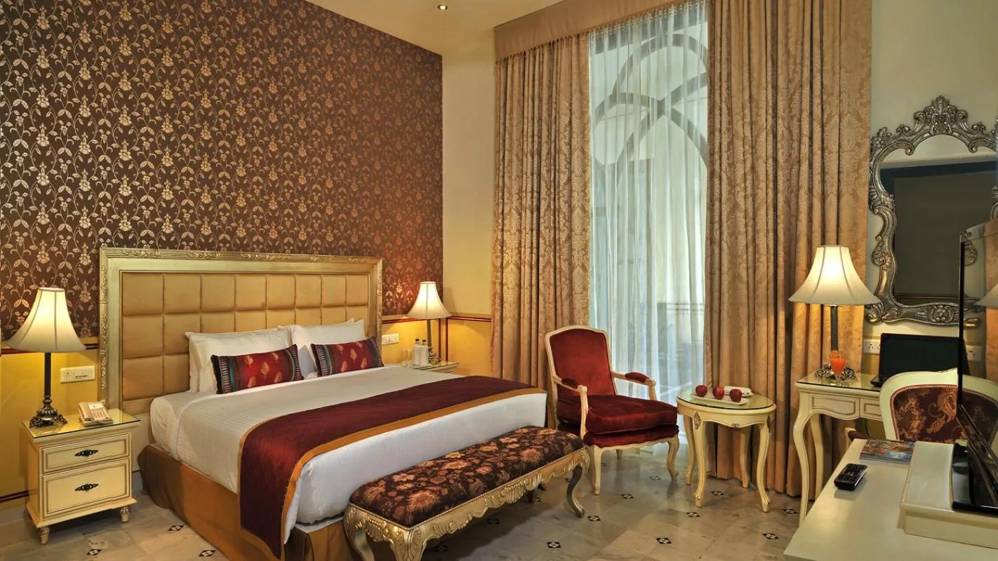 Photo of the whole room, Bed in Rajasthali Resort & Spa