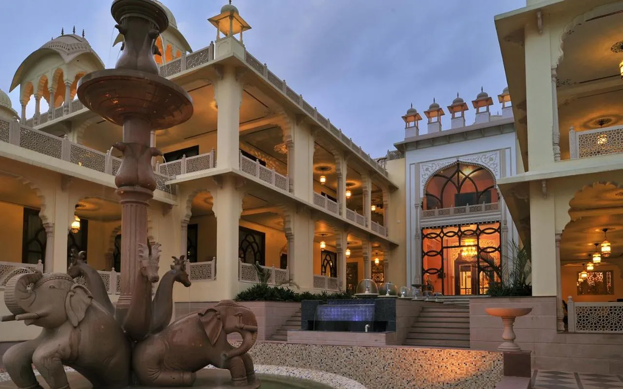 Facade/entrance in Rajasthali Resort & Spa