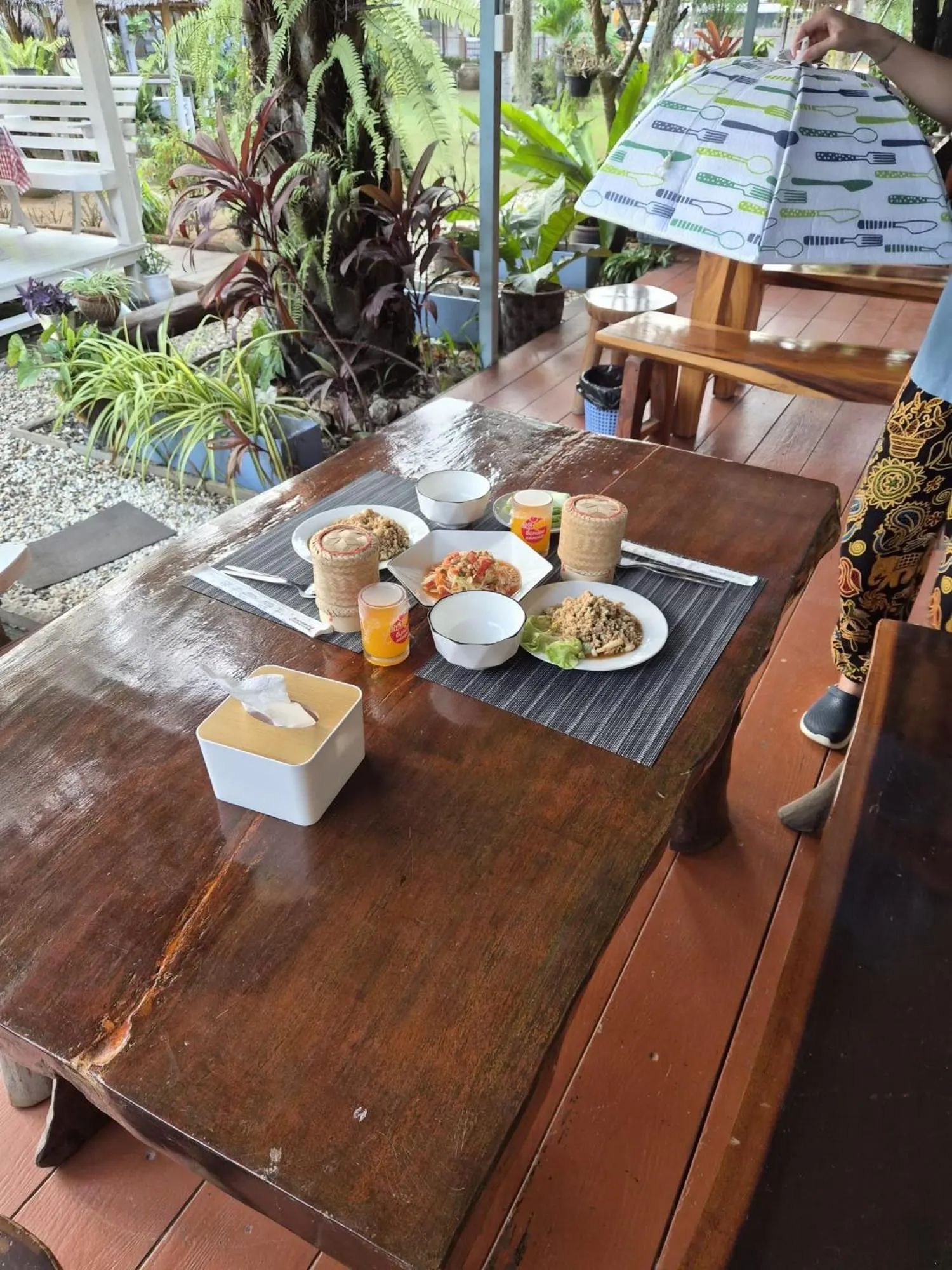 Restaurant/places to eat in Happy Mind Resort