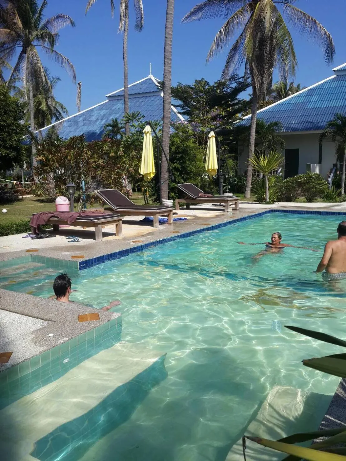 Swimming pool in Happy Mind Resort