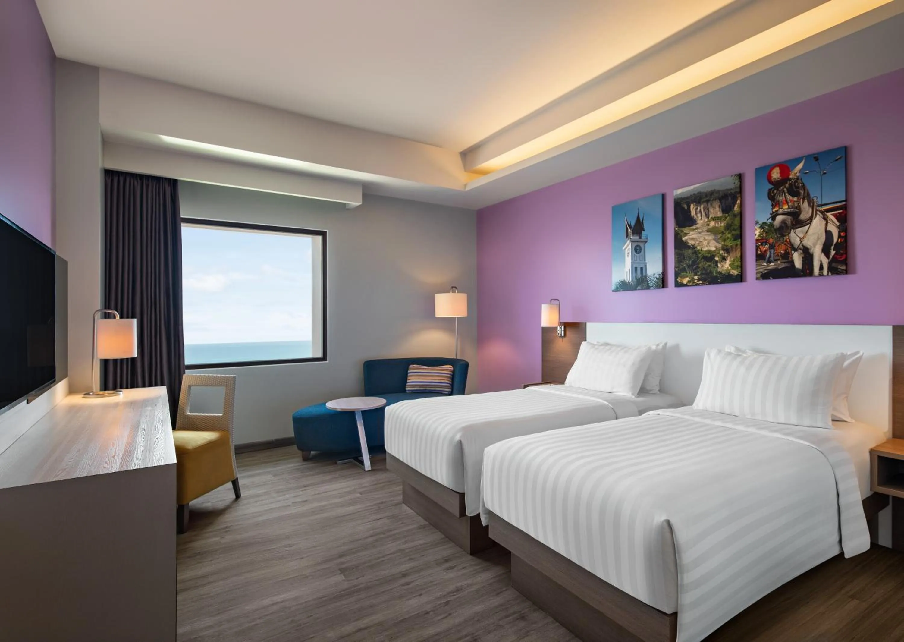 Bed in Mercure Padang