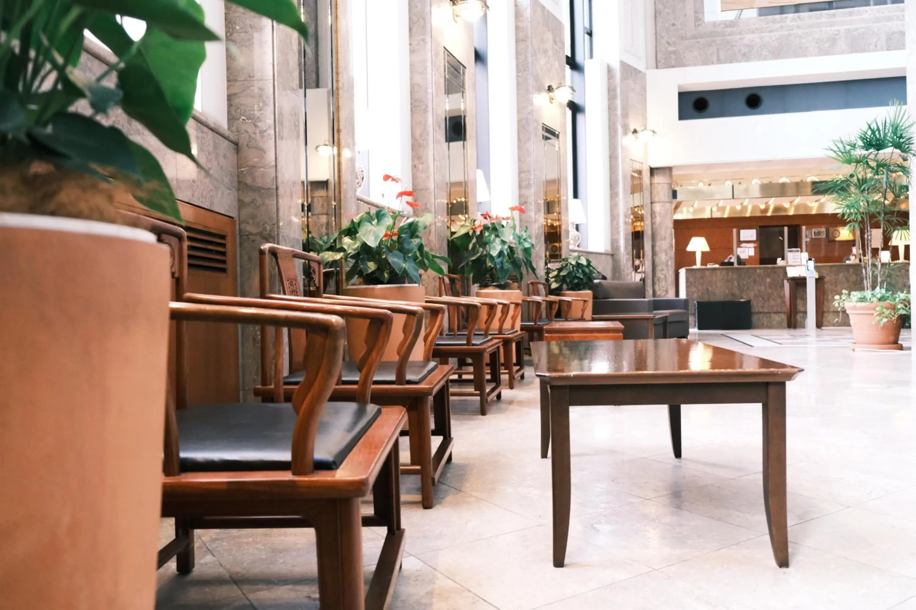 Lobby or reception in Kurashiki Royal Art Hotel