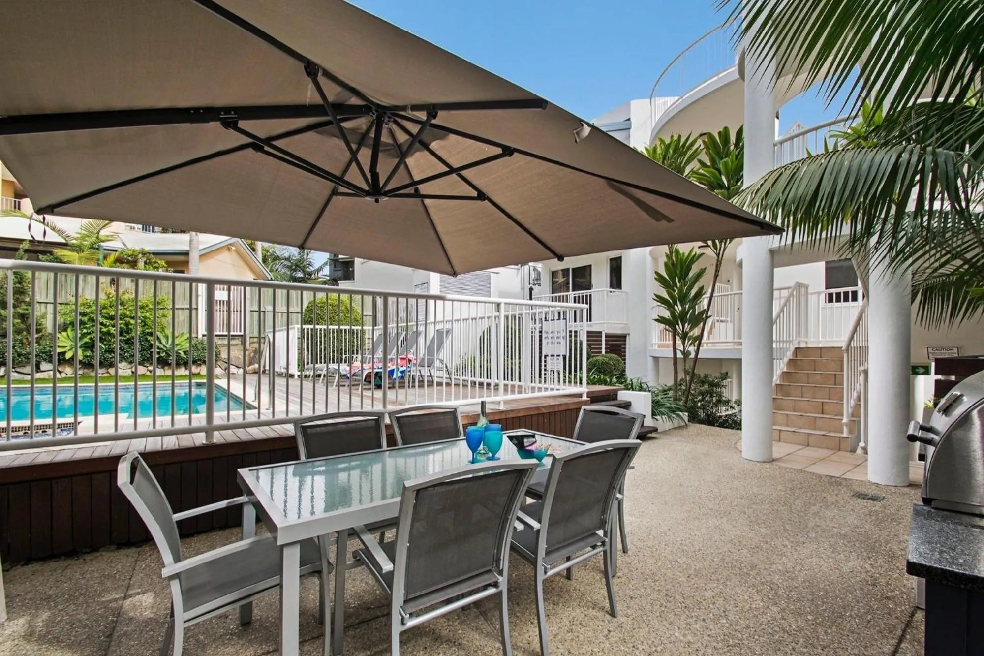 BBQ facilities in Ocean Vista On Alex