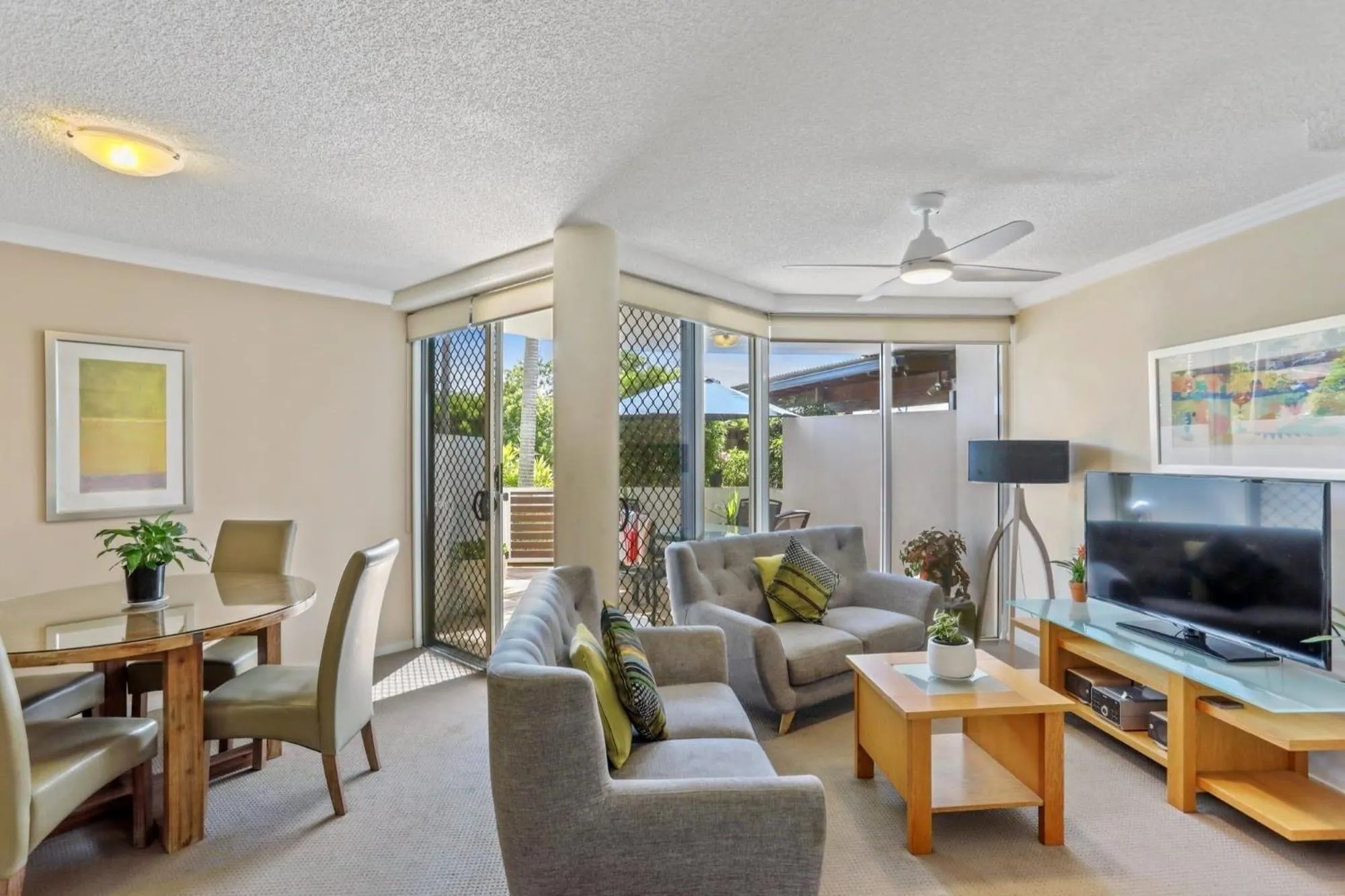 Living room in Ocean Vista On Alex
