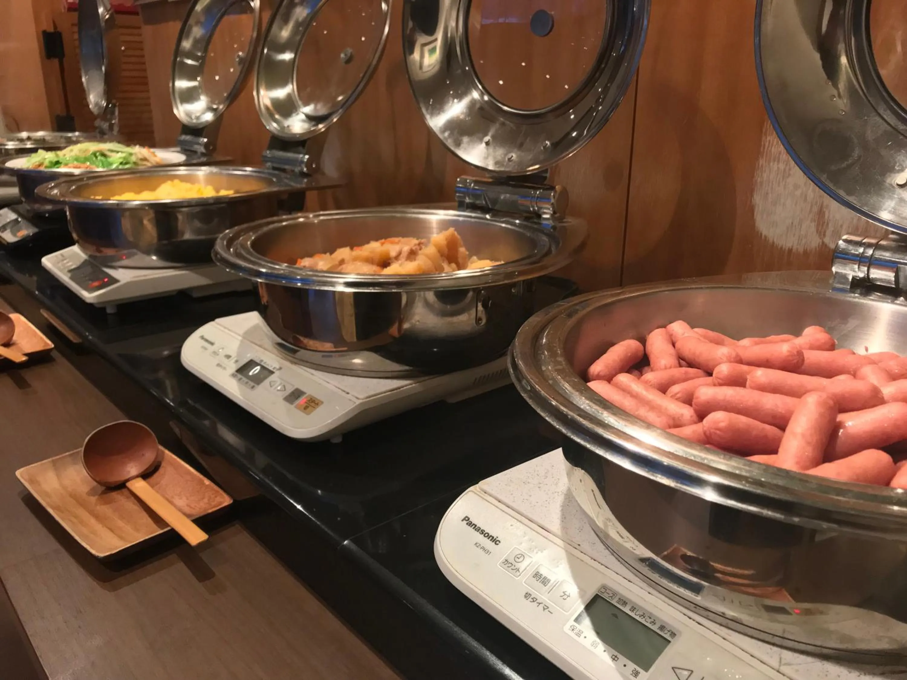 Buffet breakfast in Breezbay Lake Resort Kawaguchiko