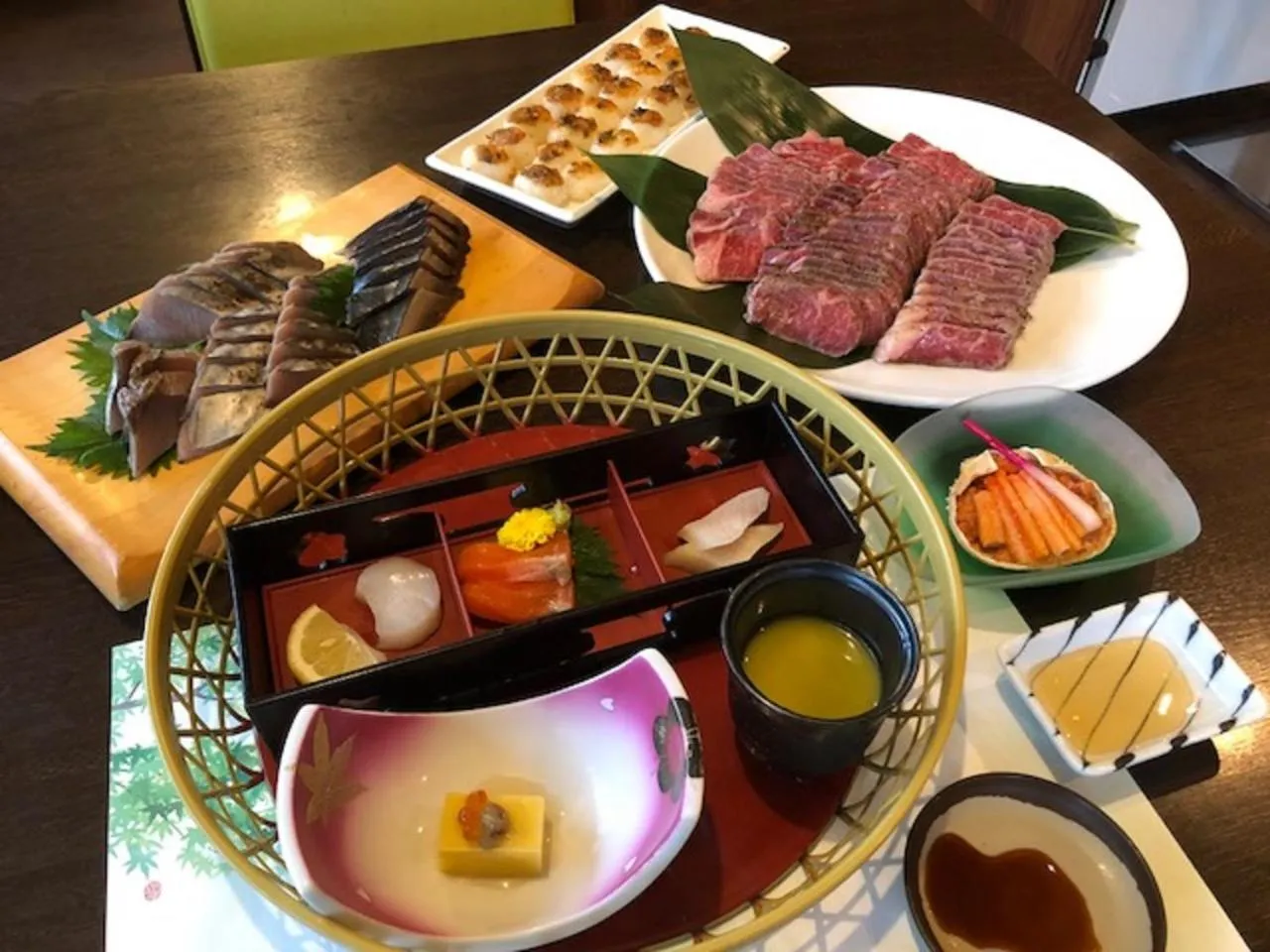 Dinner in Breezbay Lake Resort Kawaguchiko