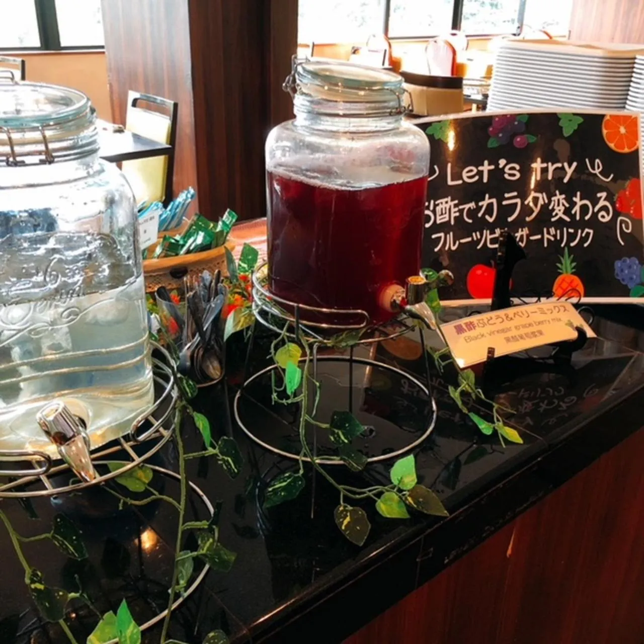 Buffet breakfast in Breezbay Lake Resort Kawaguchiko