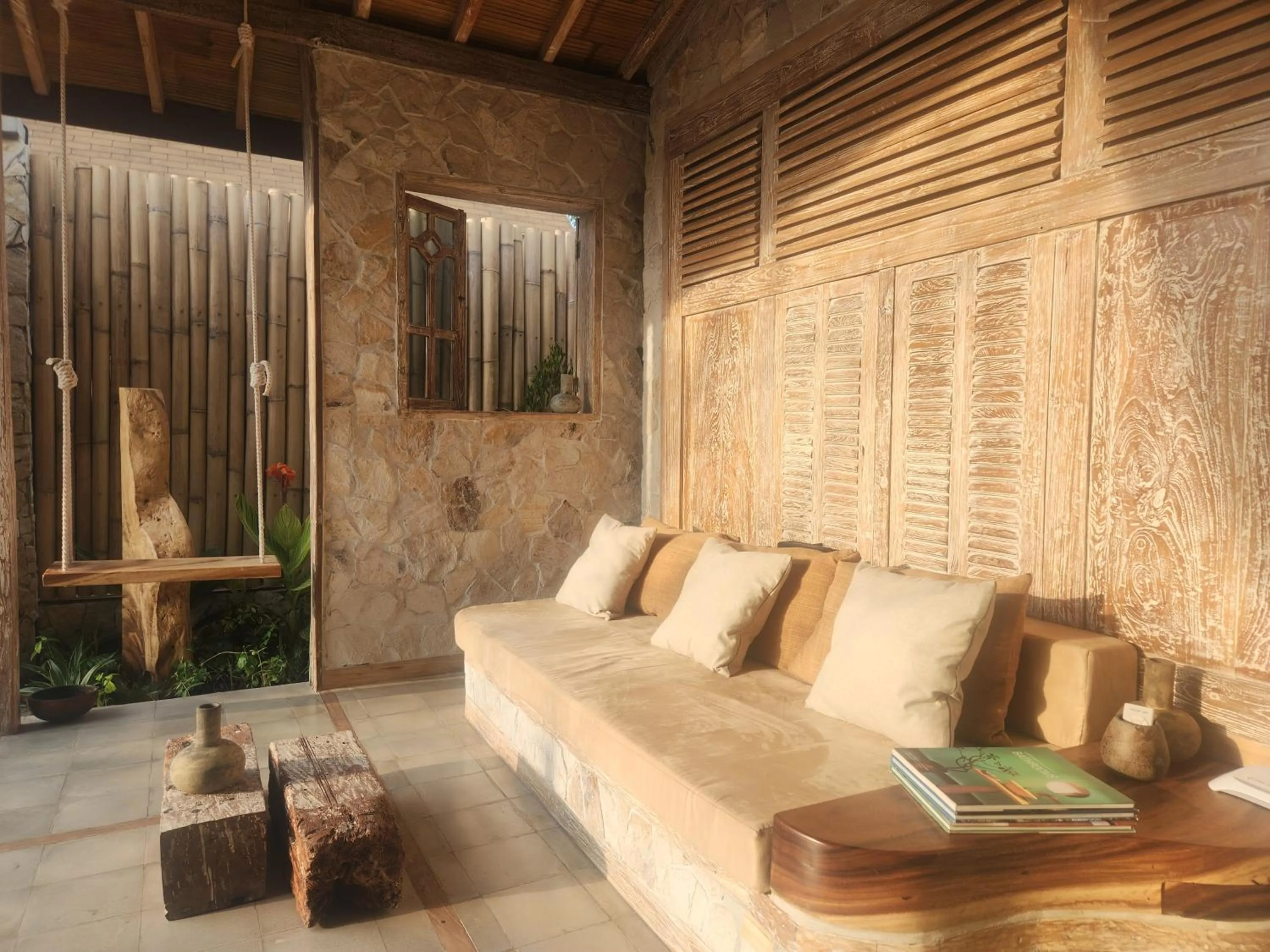 Seating area in Gili Joglo