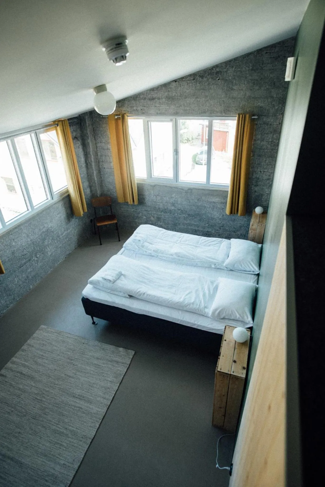 Bedroom in Trevarefabrikken