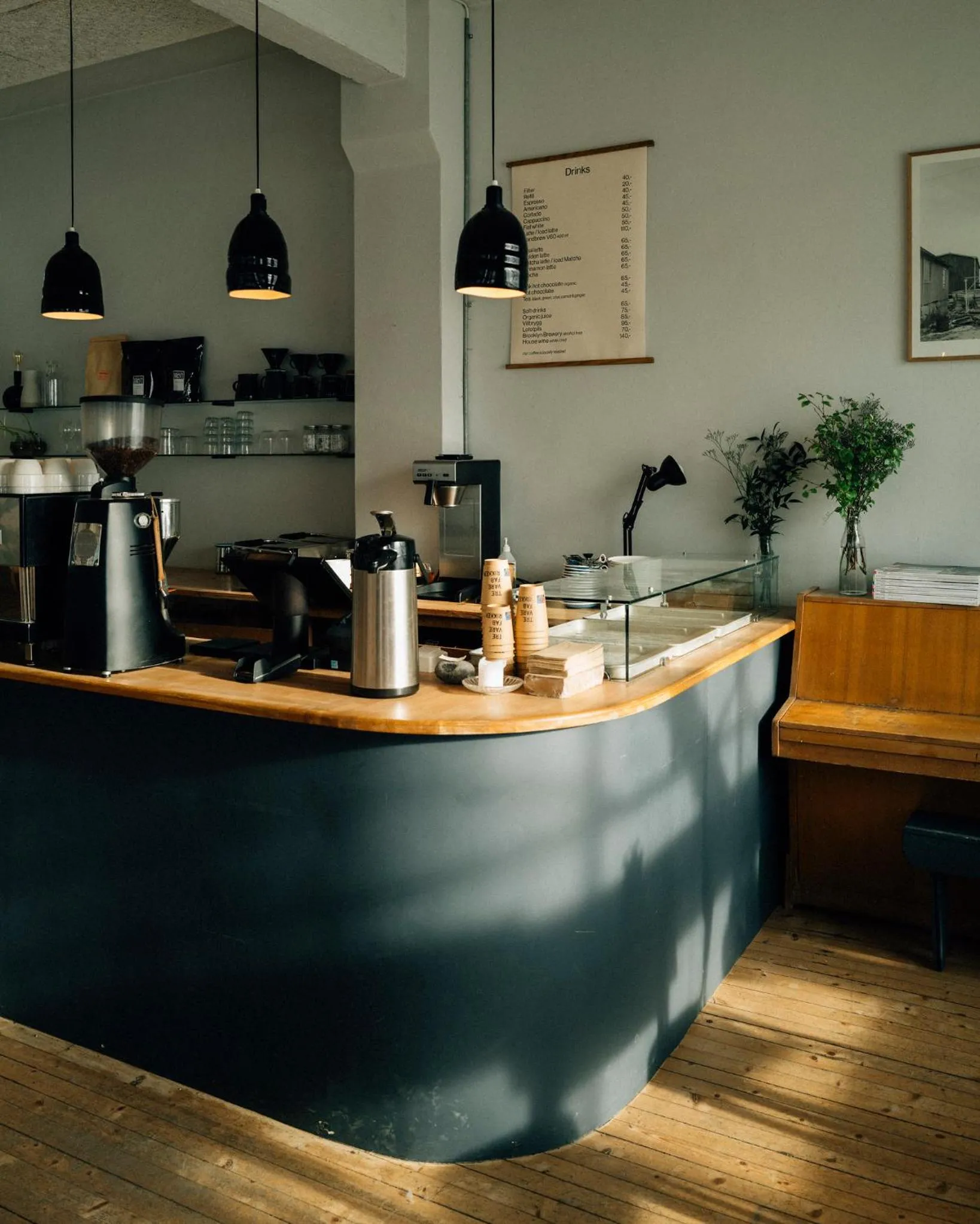Coffee/tea facilities in Trevarefabrikken