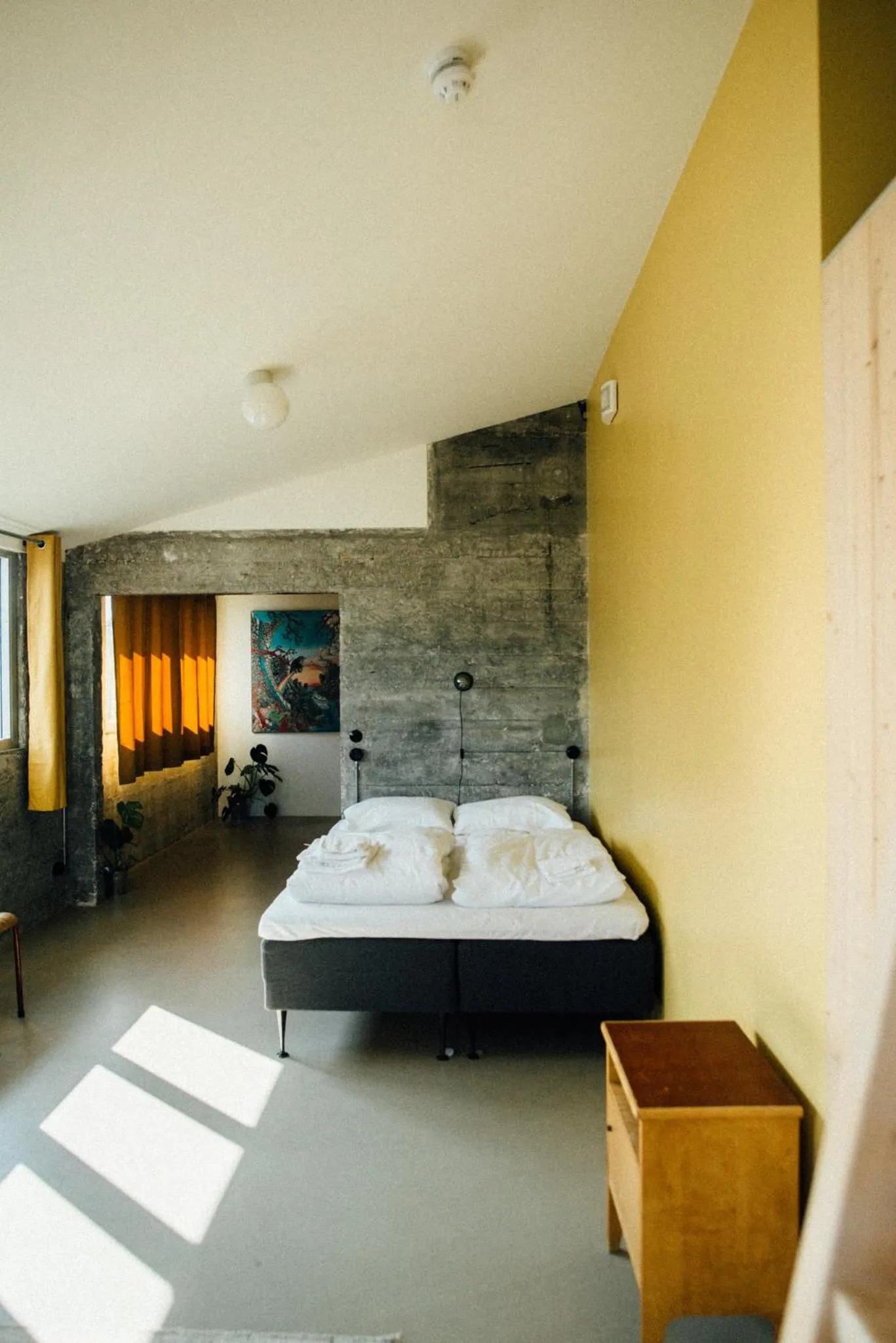 Bed in Trevarefabrikken