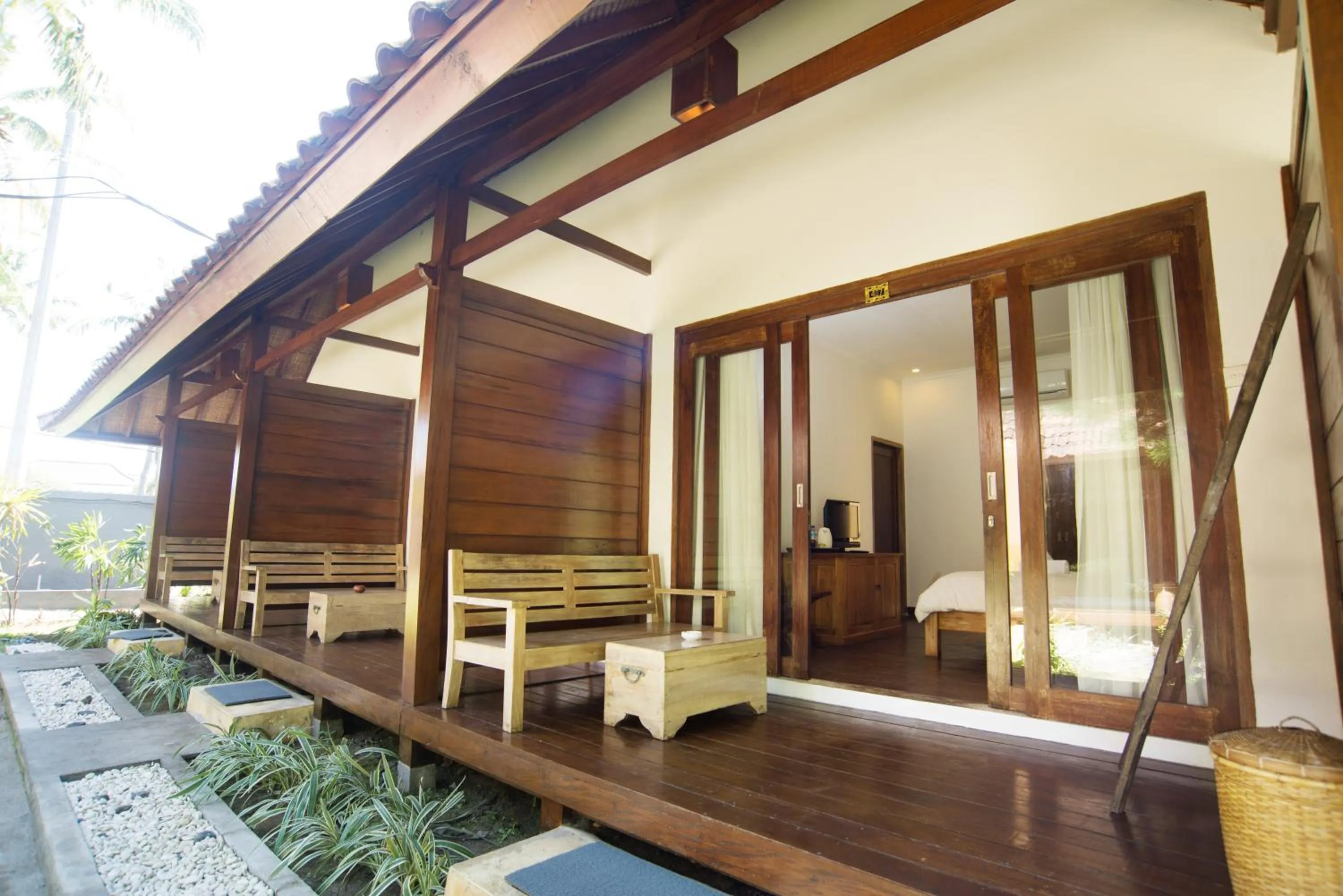 Balcony/Terrace in Royal Regantris Villa Karang