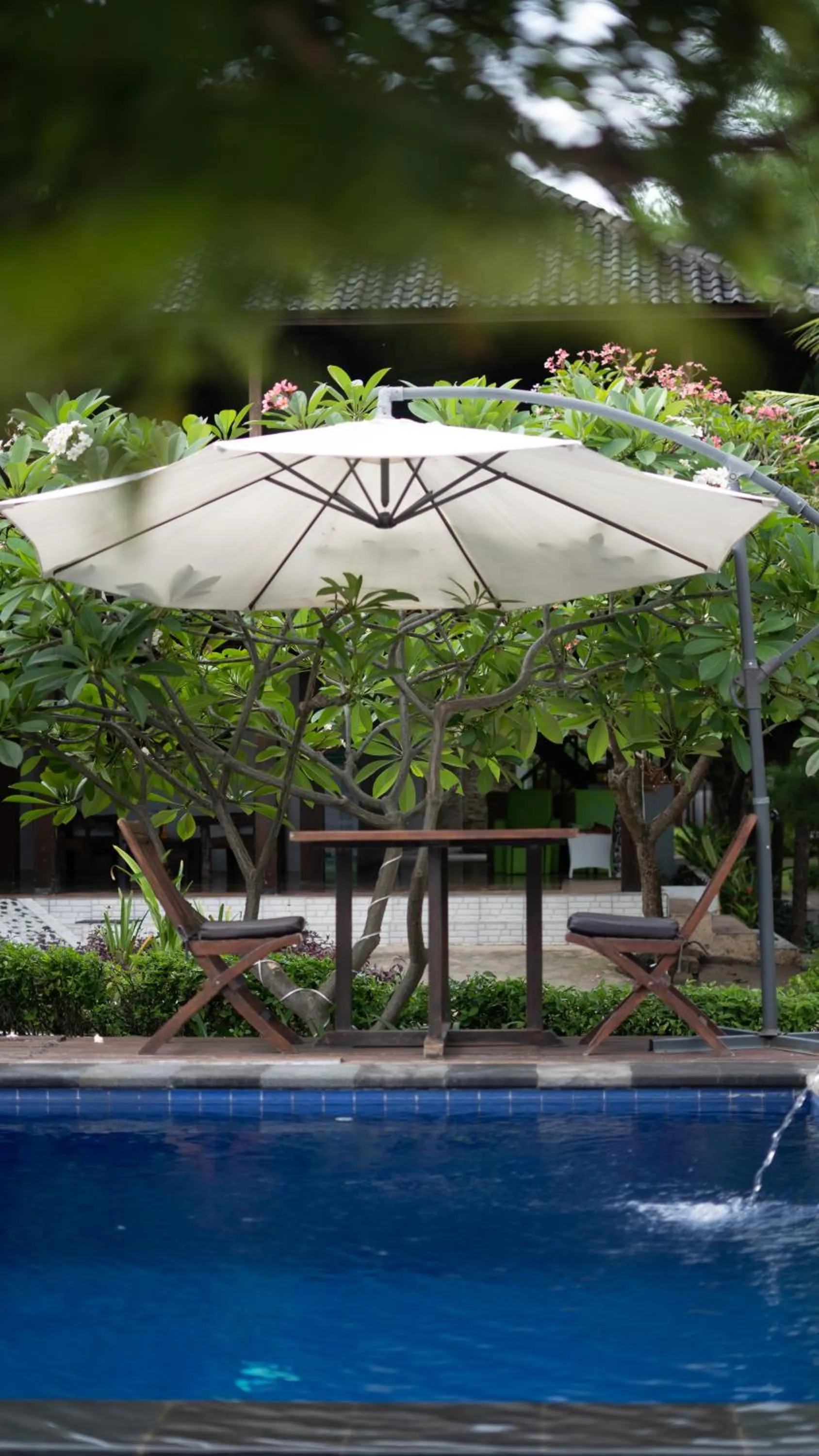 Garden in Royal Regantris Villa Karang