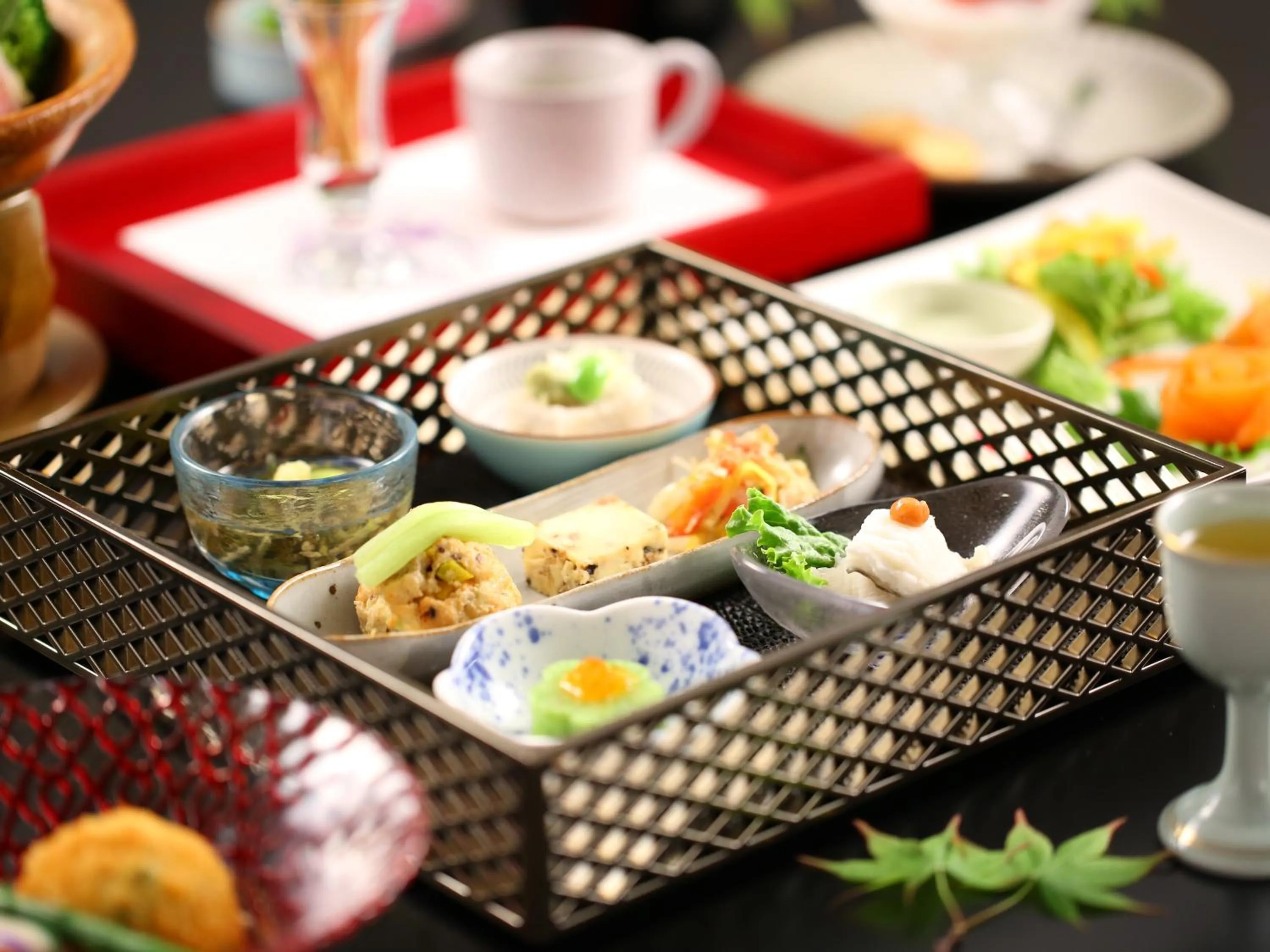 Food and drinks in Besshoonsen Nanjyo Ryokan