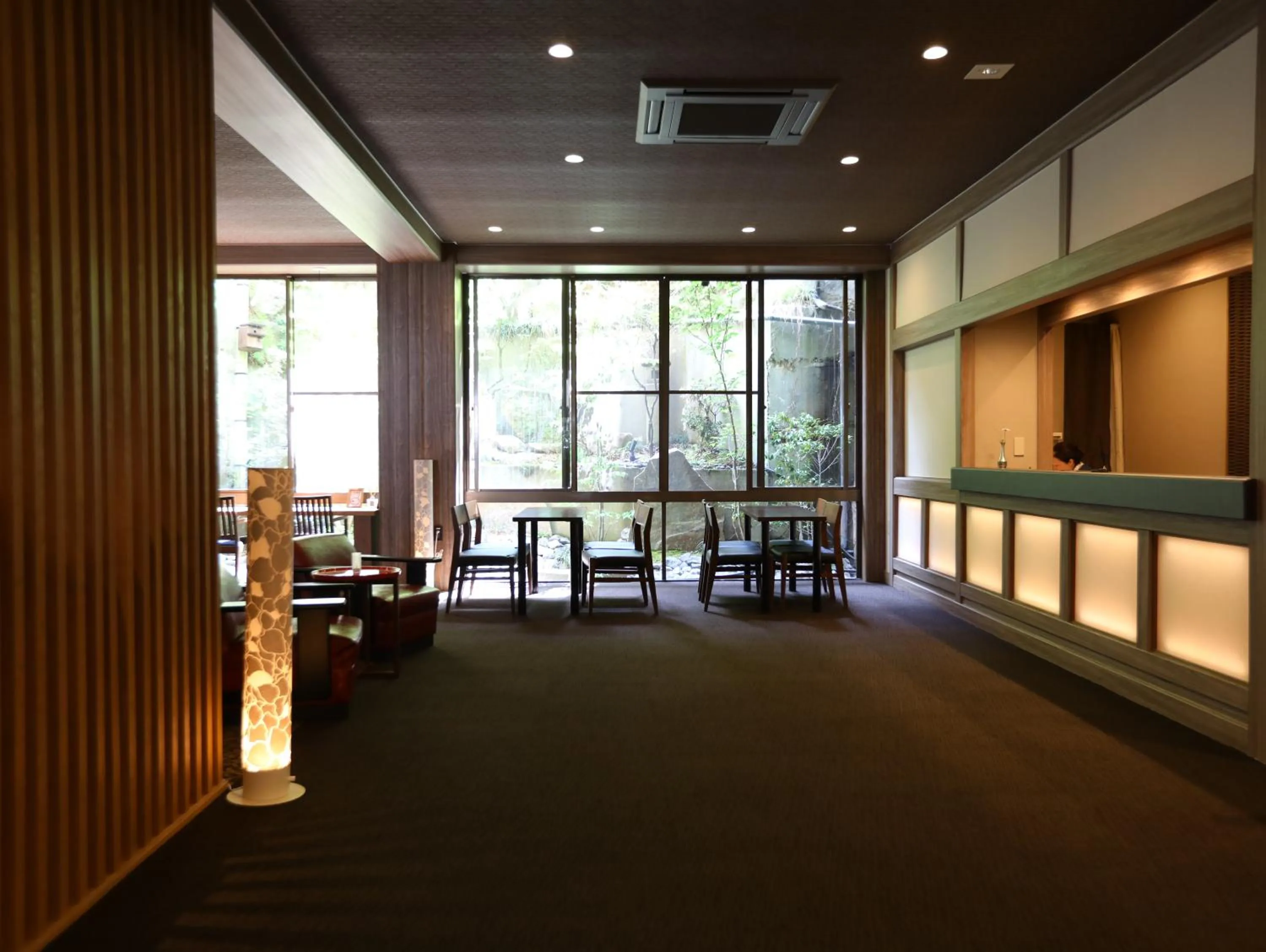 Lobby or reception in Besshoonsen Nanjyo Ryokan