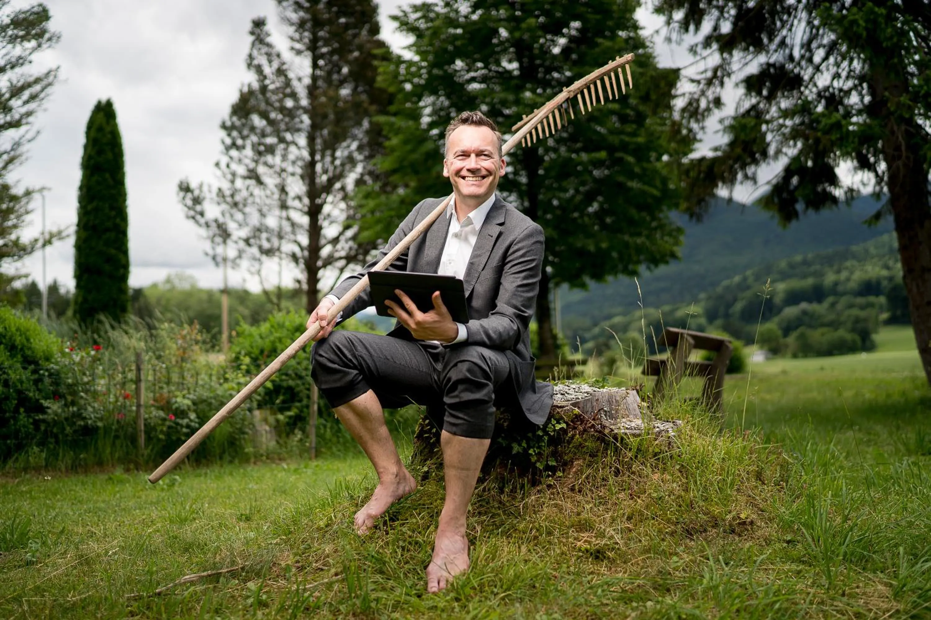 Garden in Farbinger Hof