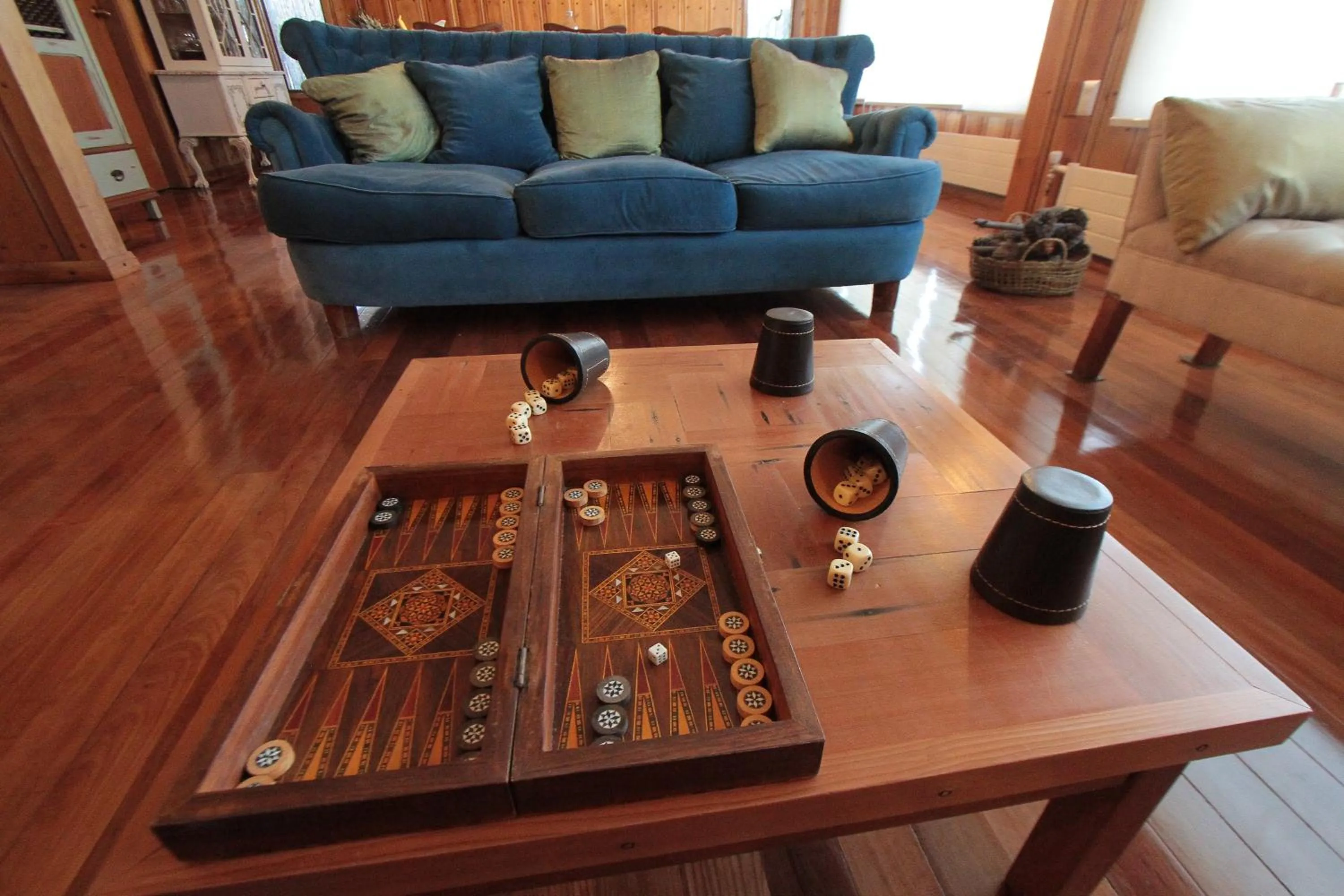 Living room in Patagonia Route B&B