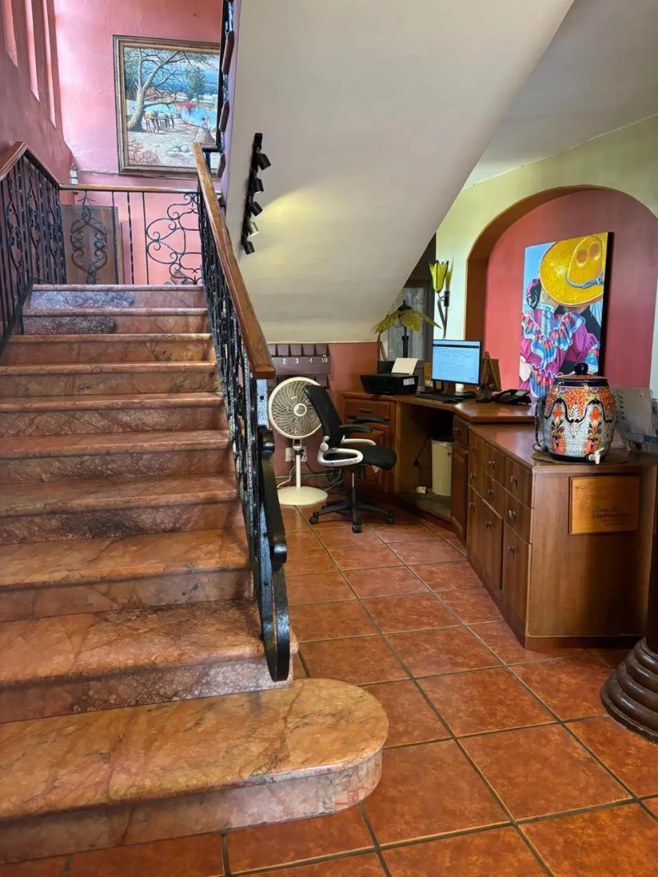 Lobby or reception in Casa de Leyendas