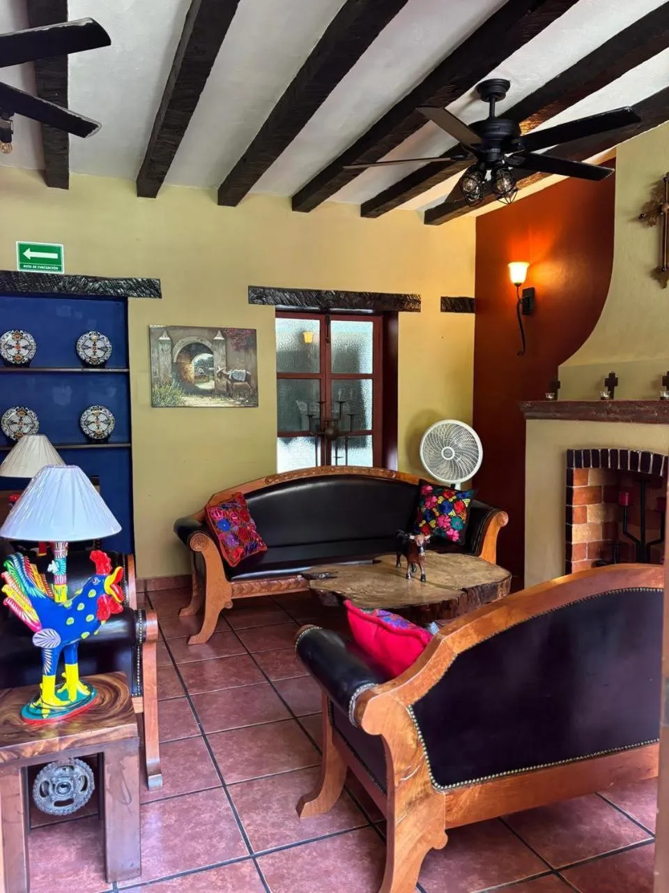 Living room in Casa de Leyendas