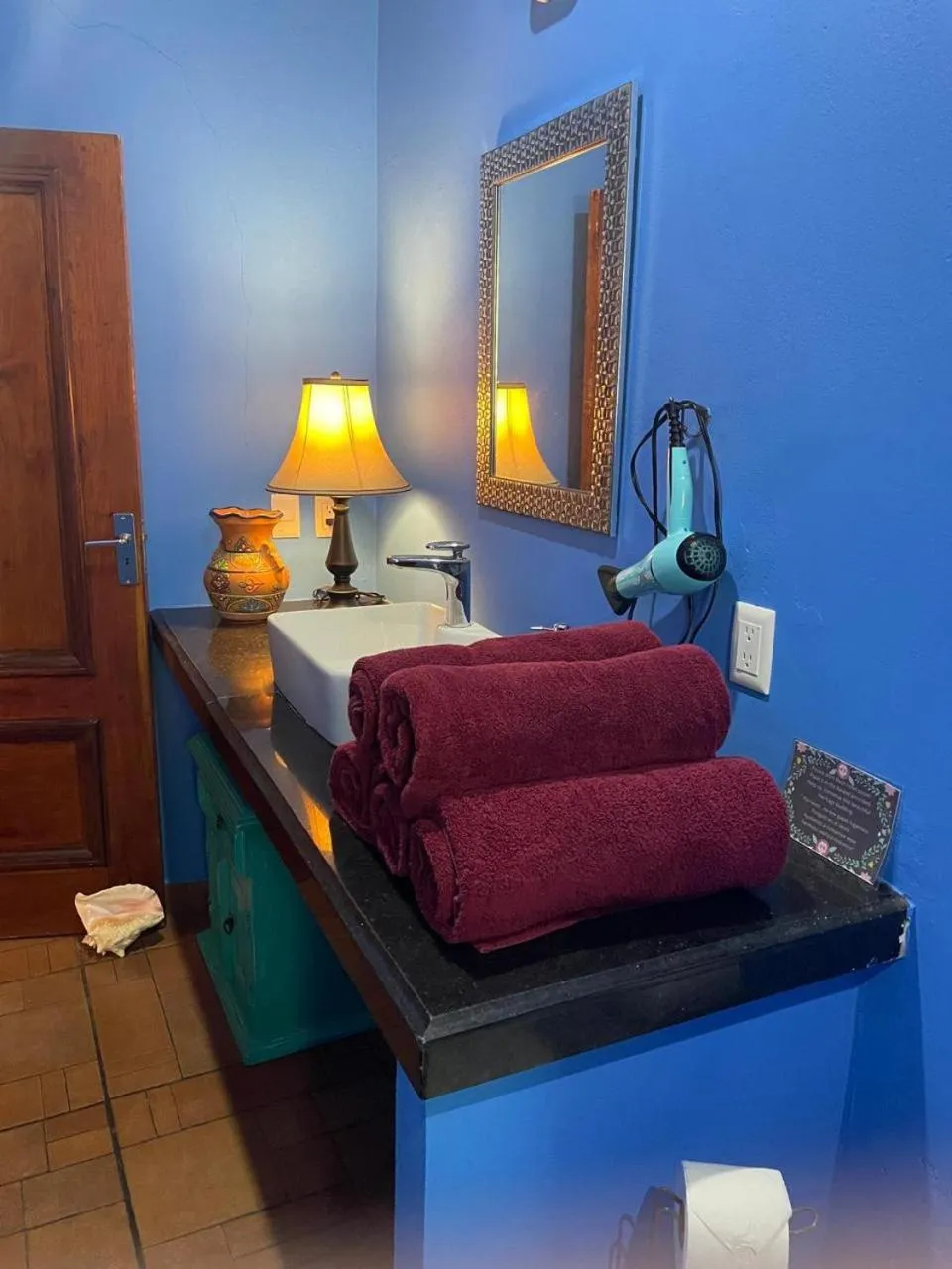 Bathroom, Bed in Casa de Leyendas