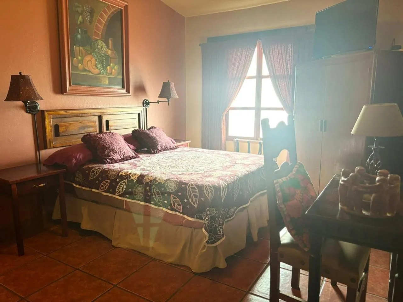 Bed in Casa de Leyendas