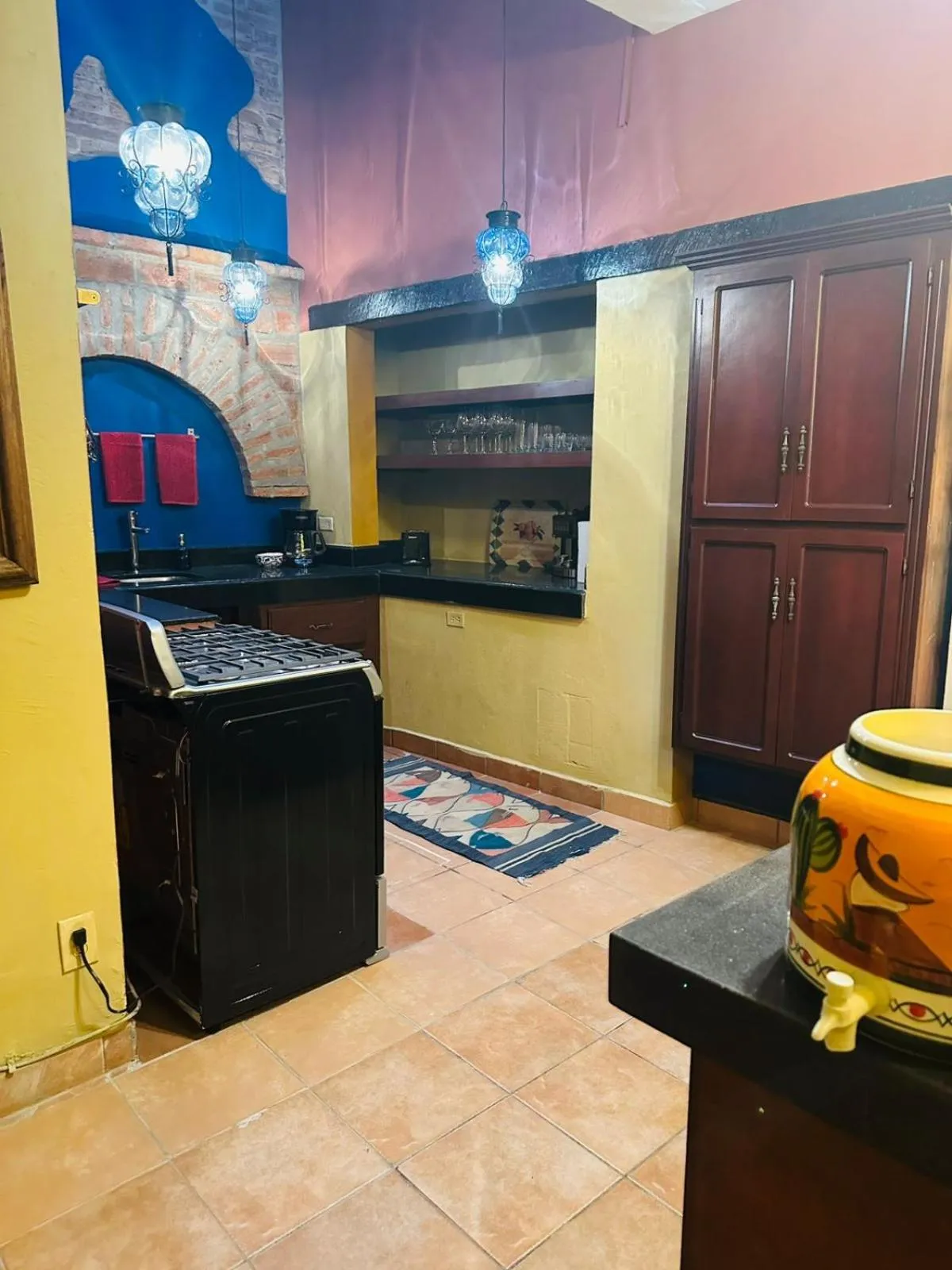 Kitchen or kitchenette in Casa de Leyendas