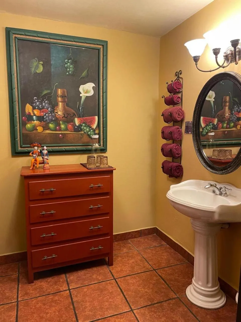 Bathroom in Casa de Leyendas